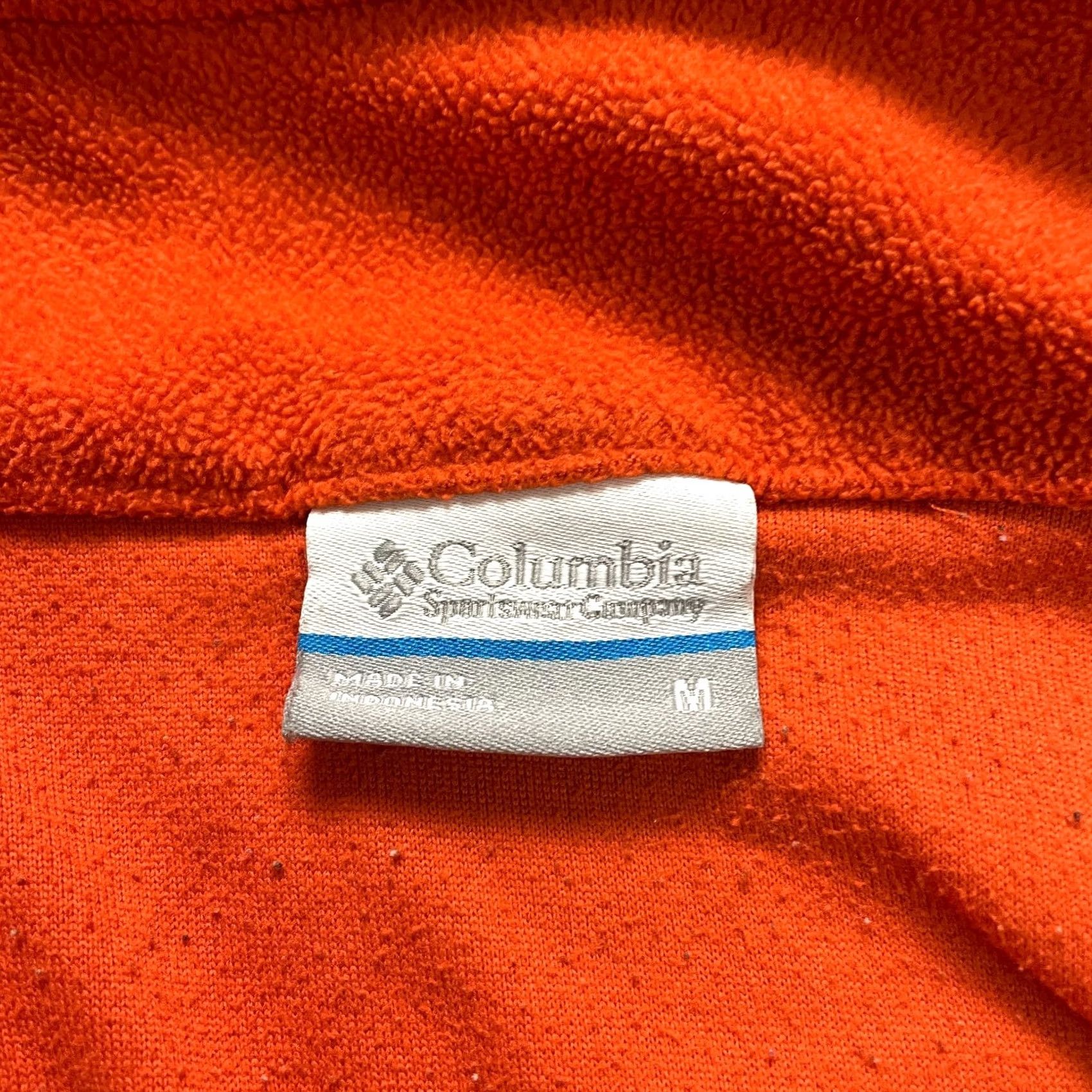 Vintage Columbia Jacket Mens M Orange 1/4 Zip Pockets Fleece Hiking Outdoor Solid Shirt Shoes? Size US M / EU 48-50 / 2 - 4 Thumbnail