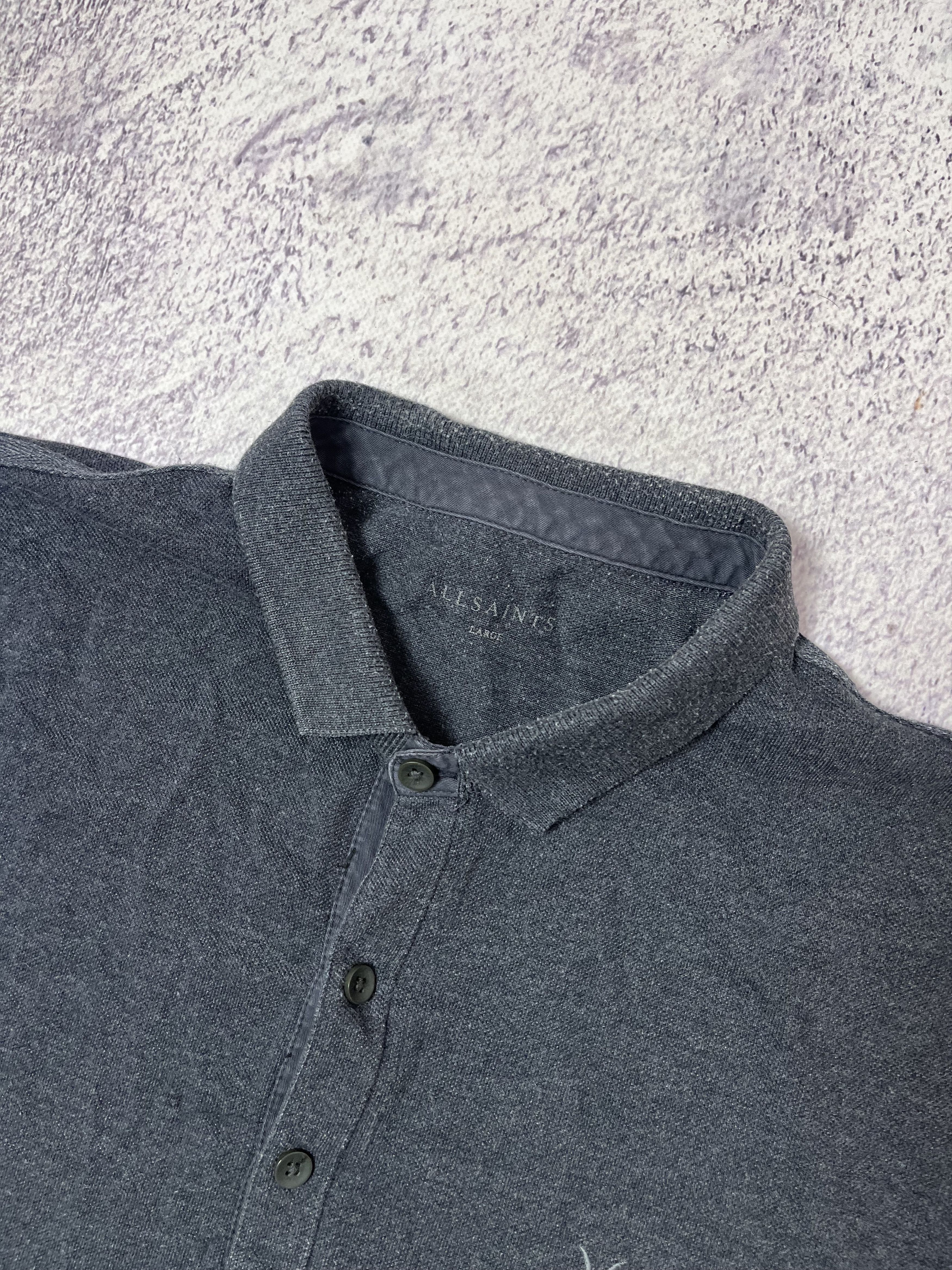Allsaints × Japanese Brand Men’s polo Allsaints size L Y2K Size US L / EU 52-54 / 3 - 8 Thumbnail
