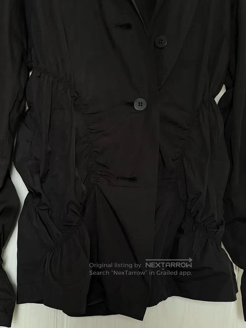 Issey Miyake Issey Miyake Black 3D Pleated Coat Size M / US 6-8 / IT 42-44 - 4 Thumbnail