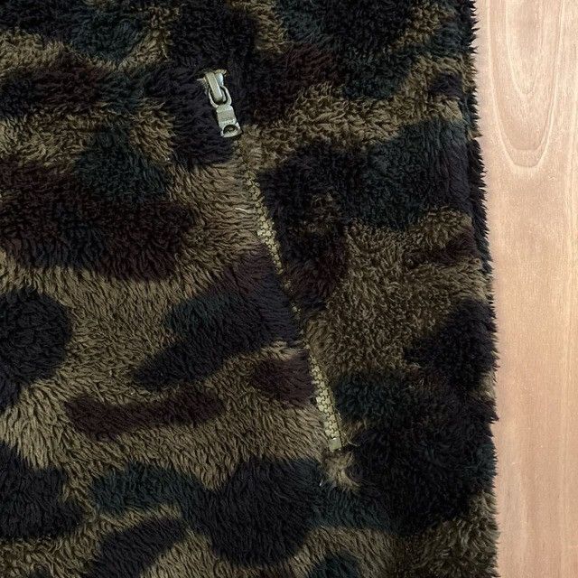 Bape BAPE 1st camo green boa fleece zip hoodie a bathing ape Size US XL / EU 56 / 4 - 7 Thumbnail