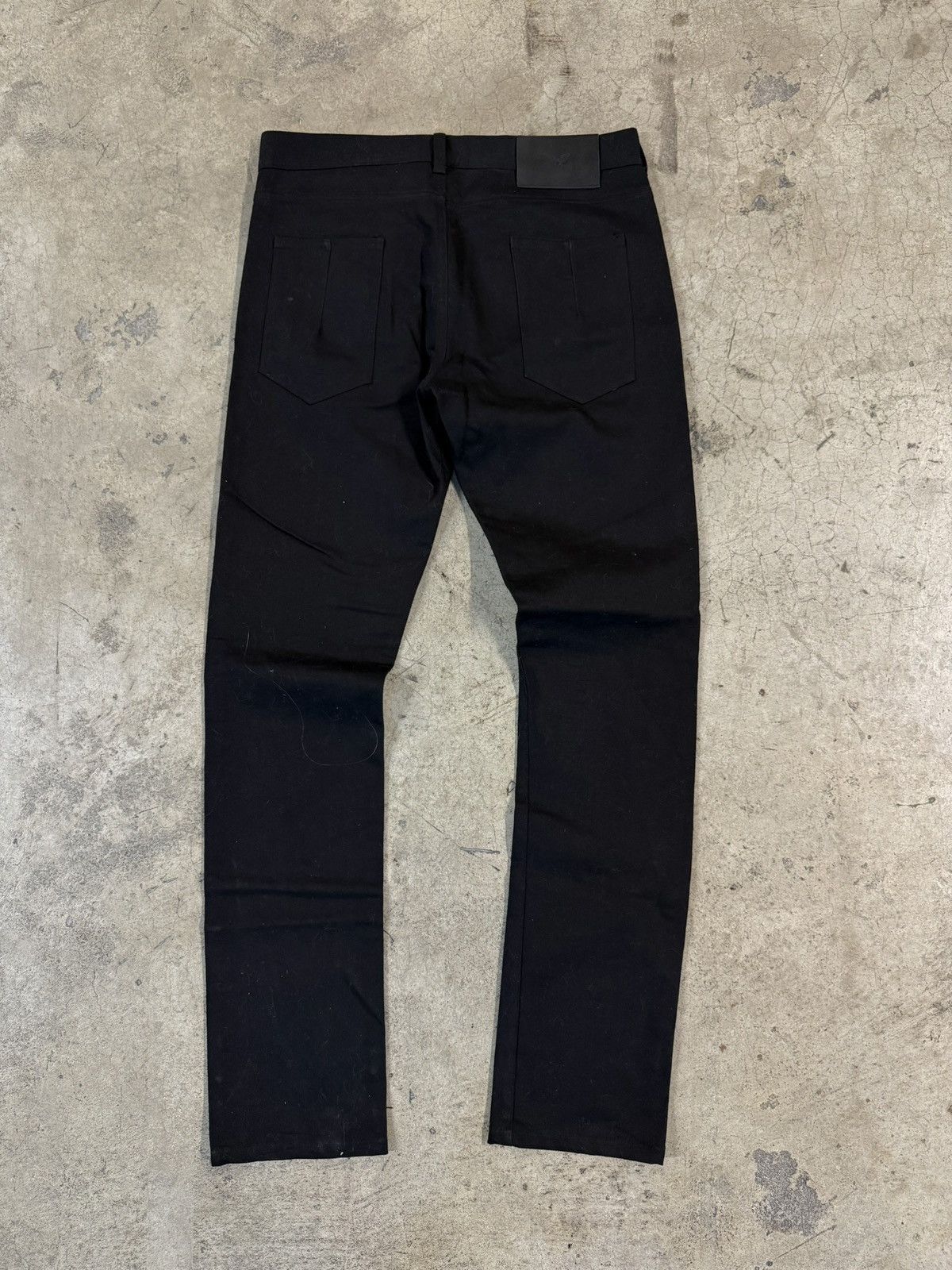 ALEXANDER DIGENOVA Alexander Digenova Slim Black Denim Jeans Size US 30 / EU 46 - 2 Thumbnail