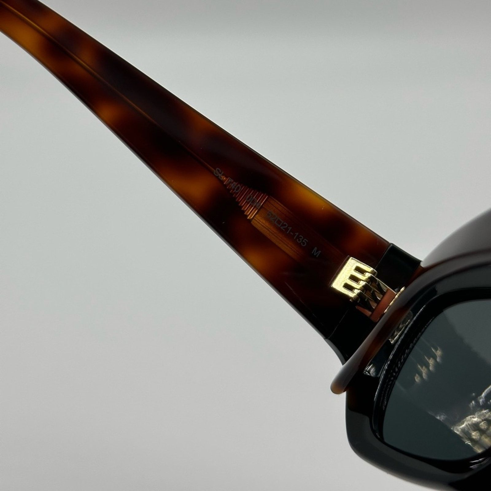 Yves Saint Laurent NEW SAINT LAURENT SUNGLASSES SL740 004 Black Havana Women Size ONE SIZE - 8 Thumbnail