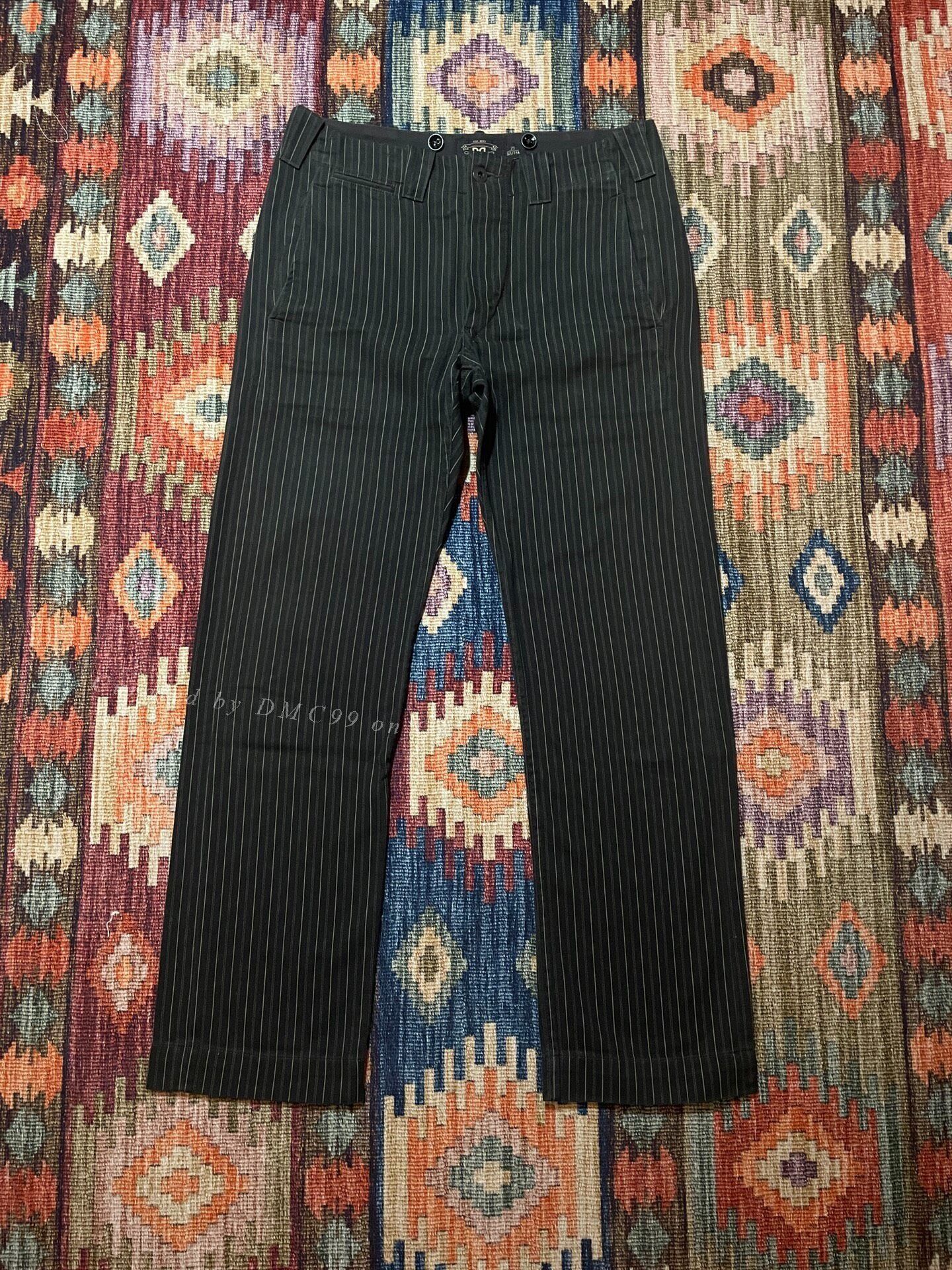 RRL Ralph Lauren RRL Rare Depp Washed Striped Cargo Pants Size US 29 - 1 Thumbnail