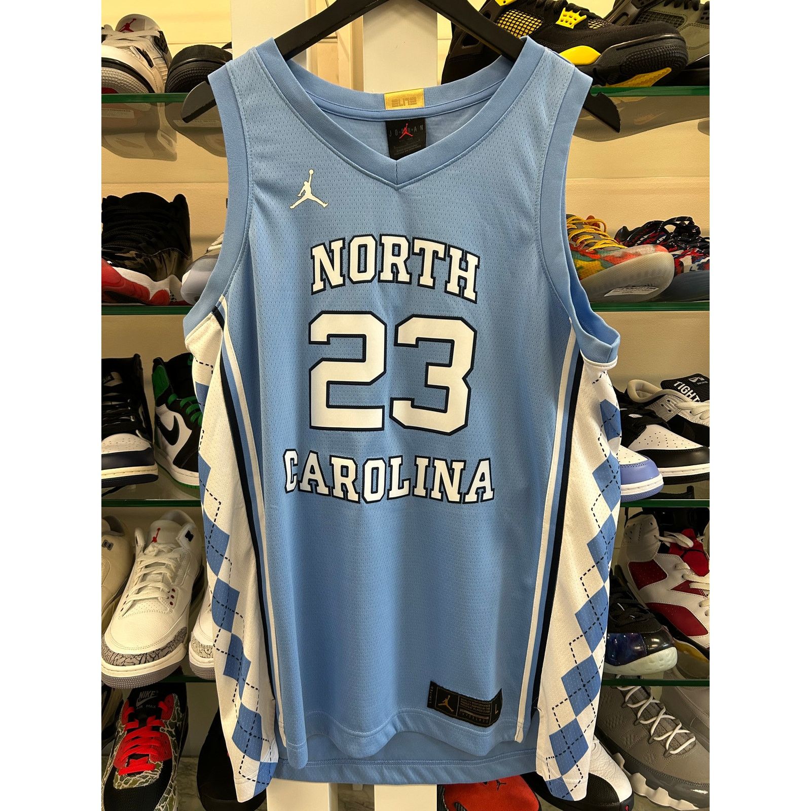 Jordan Brand Michael Jordan North Carolina Tar Heels college jersey Large Size US L / EU 52-54 / 3 - 1 Thumbnail