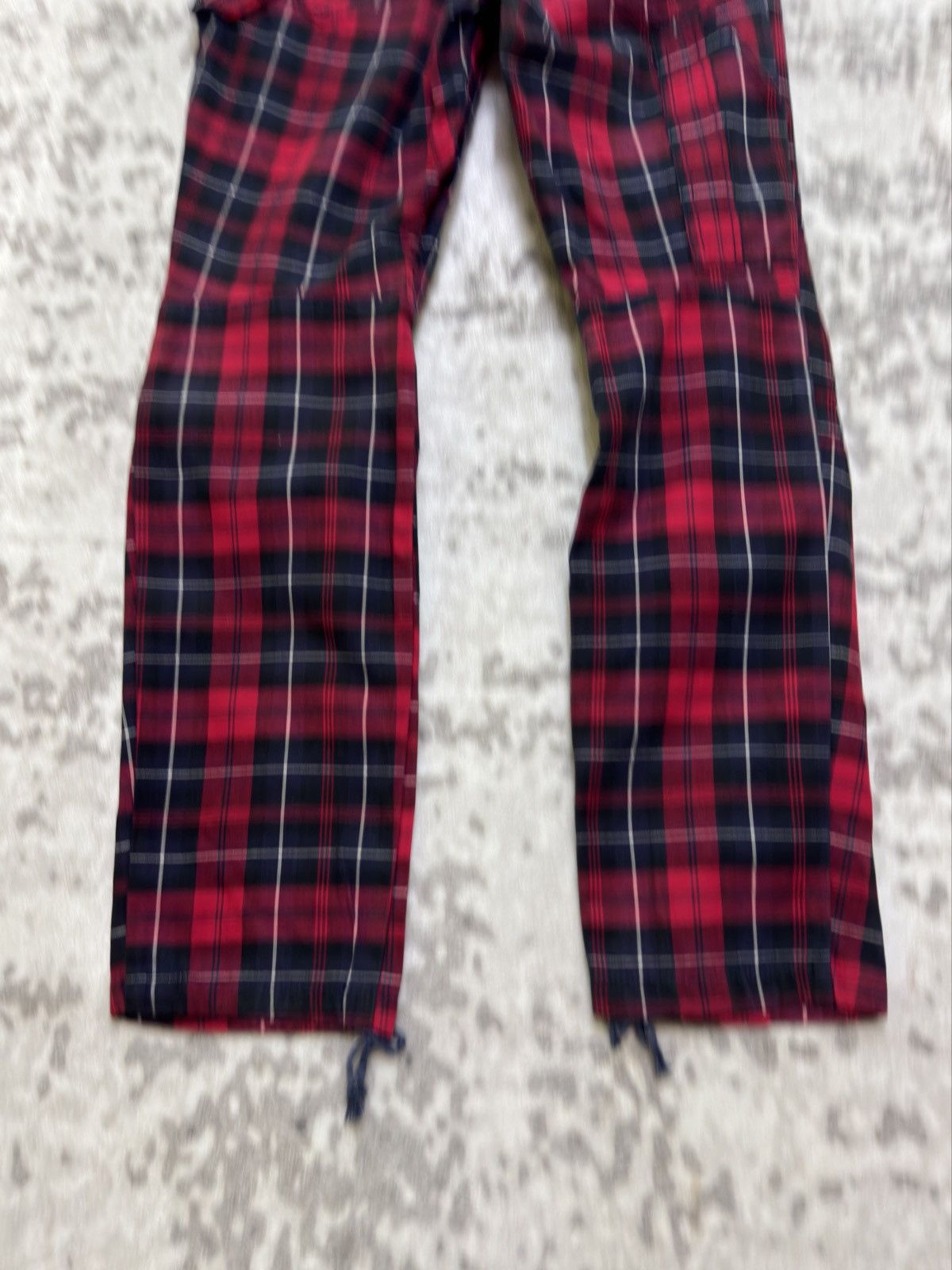Japanese Brand Vintage Redark “LUS CHI ATRACT” Punk Tartan Plaid Pants Size US 27 - 10 Thumbnail