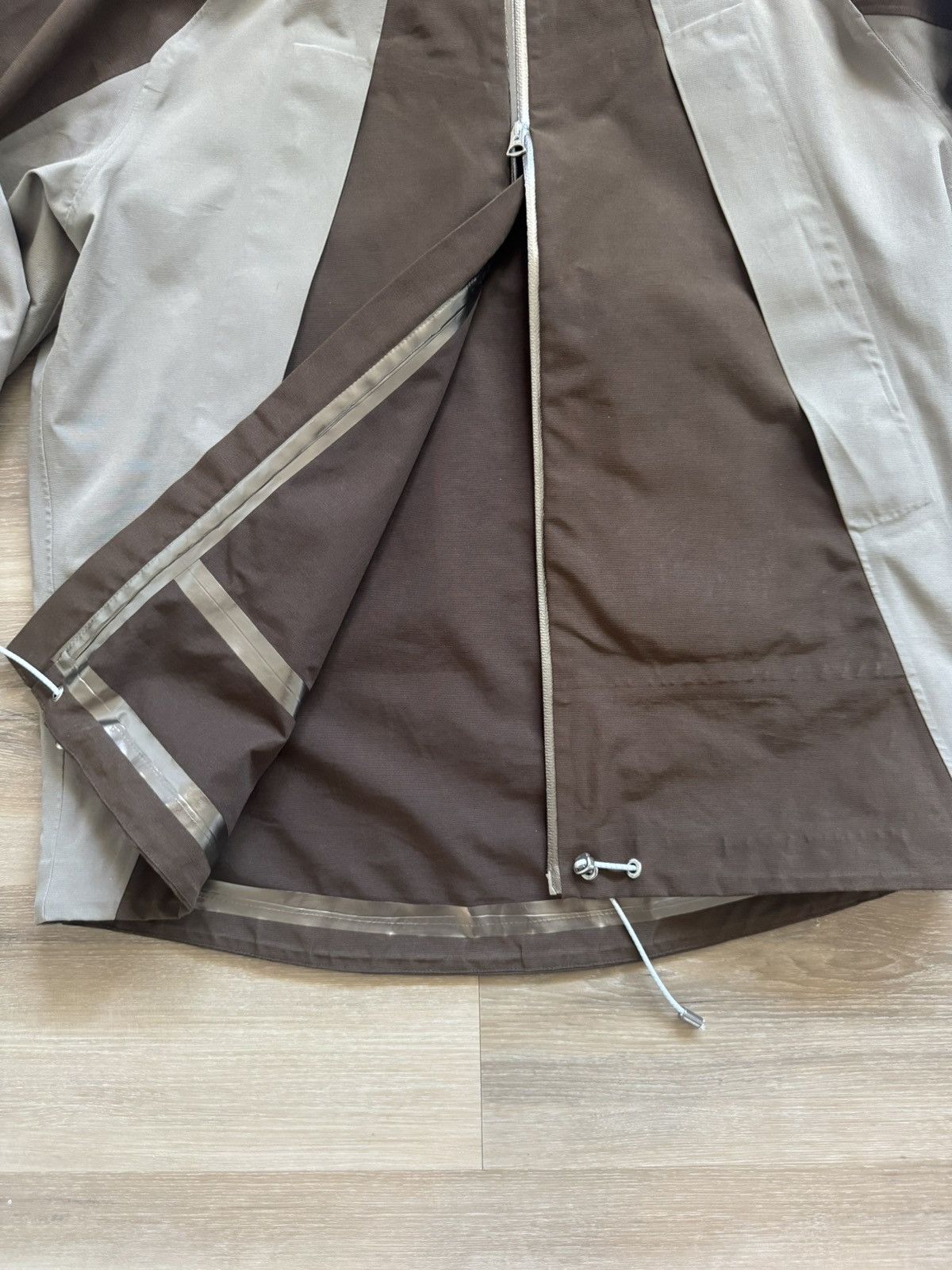 Acne Studios Acne Studios Chocolate Brown Rain Jacket FW 2021 Size US L / EU 52-54 / 3 - 3 Thumbnail