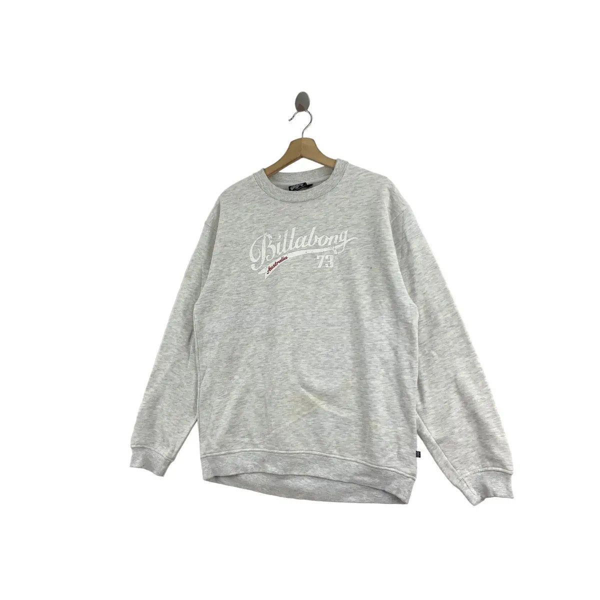 Billabong Vintage BILLABONG AUSTRALIA SURFING Center Logo Sweatshirt Size L / US 10 / IT 46 - 3 Thumbnail