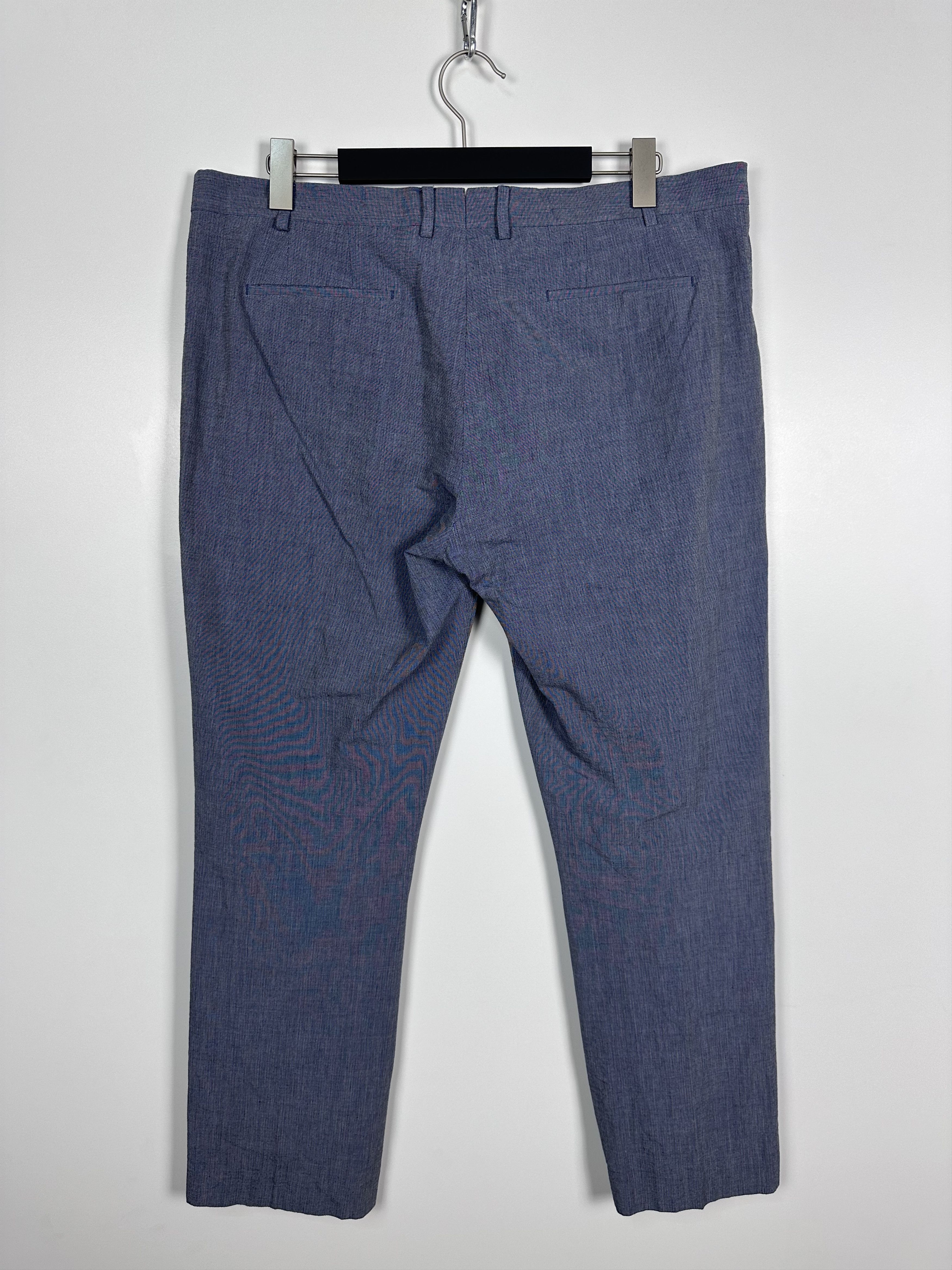 Paul Smith Paul Smith Mens Trousers Cotton Blue Size 38 Size US 38 / EU 54 - 4 Thumbnail
