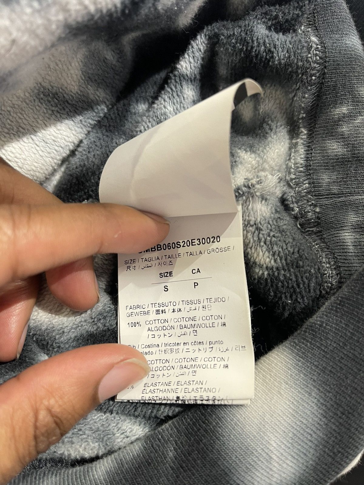 Off-White Off-White Tie Dye “Modern” Hoodie Sz S Size US S / EU 44-46 / 1 - 5 Thumbnail