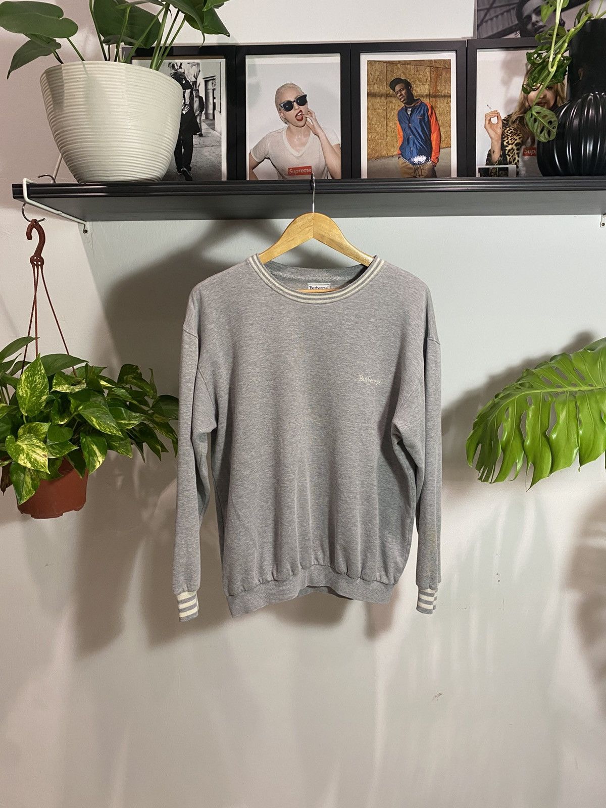 Burberry Burberry Vtg Sweatshirt Size US M / EU 48-50 / 2 - 1 Thumbnail