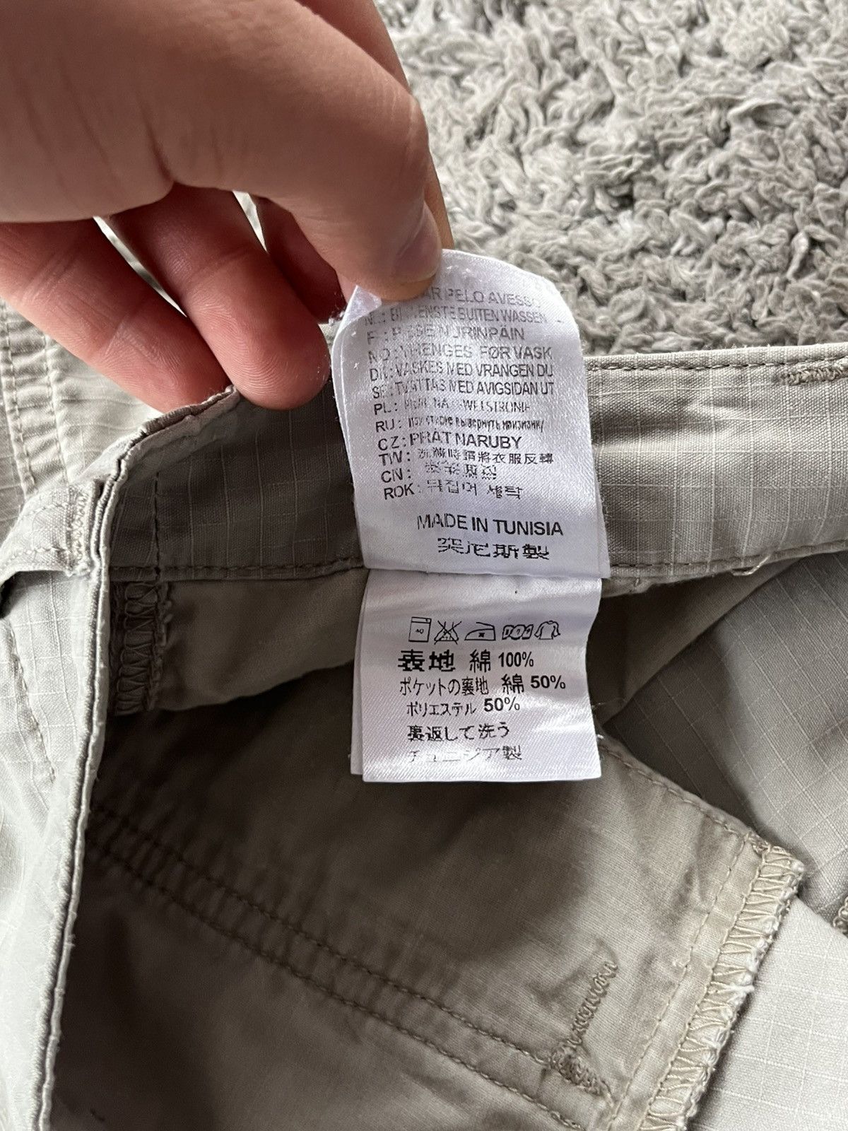 Carhartt Vintage Cargo Shorts Carhartt Mini Logo Streetwear Size US 34 / EU 50 - 9 Thumbnail