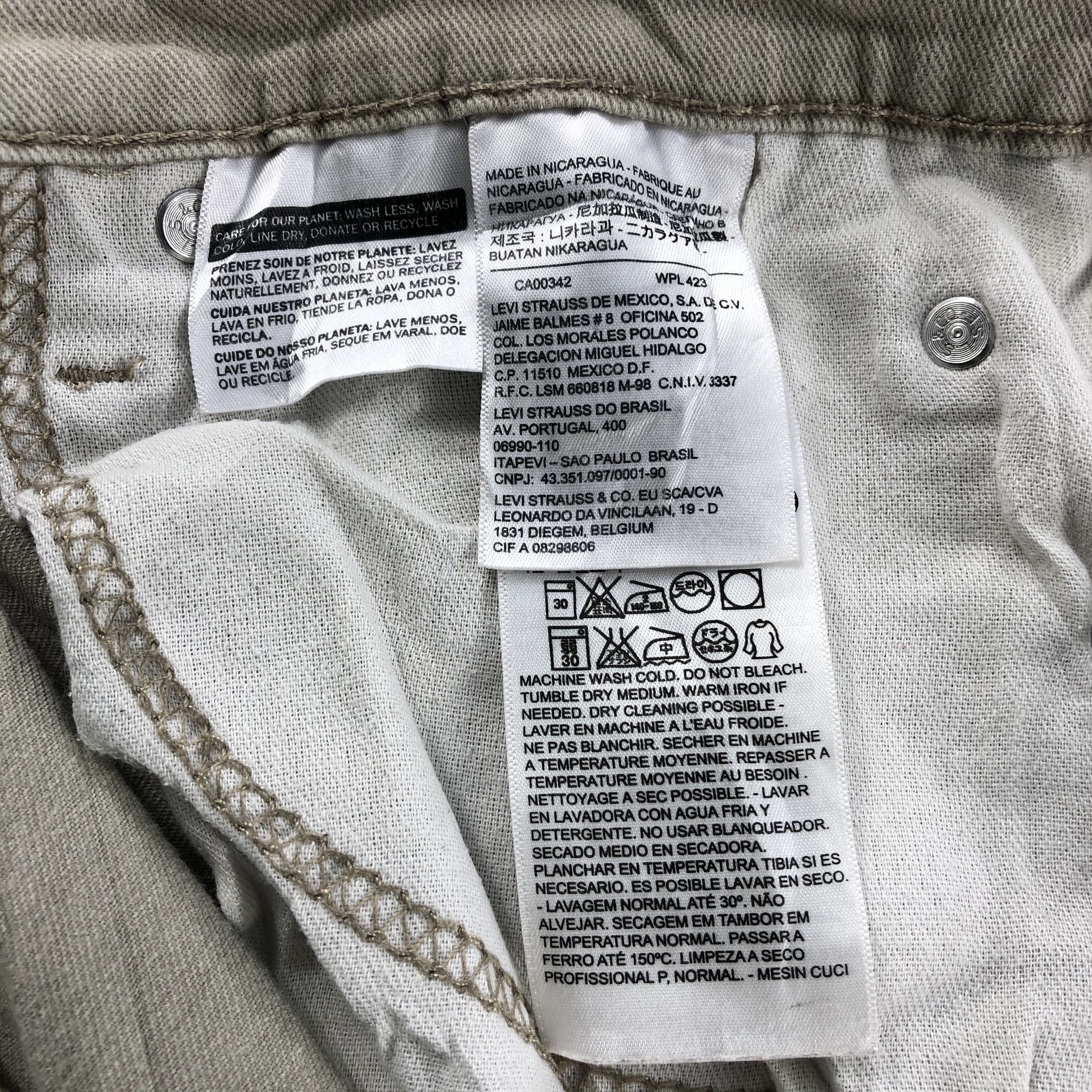 Levi's Vintage Levis 510 Jeans Distressed Denim-J1090 Size US 37 - 10 Thumbnail