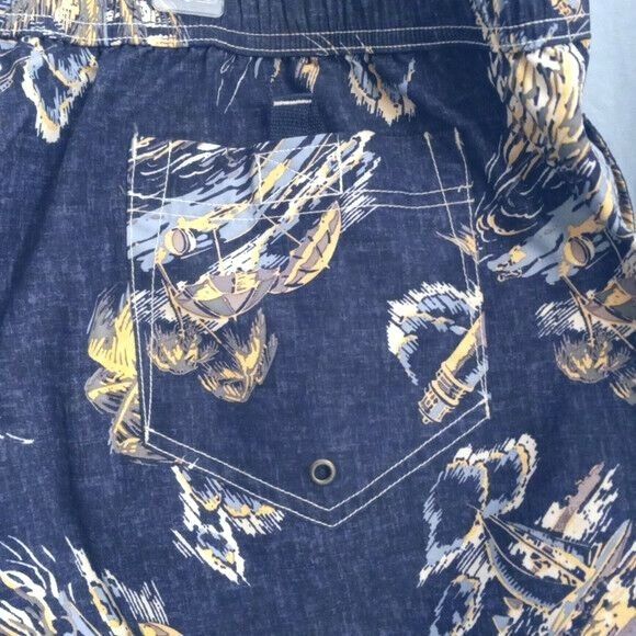 Lands' End Lands End XXL 44-46 Mens Blue Swim Trunks Shorts Bathing Sui Size US 44 / EU 60 - 12 Thumbnail