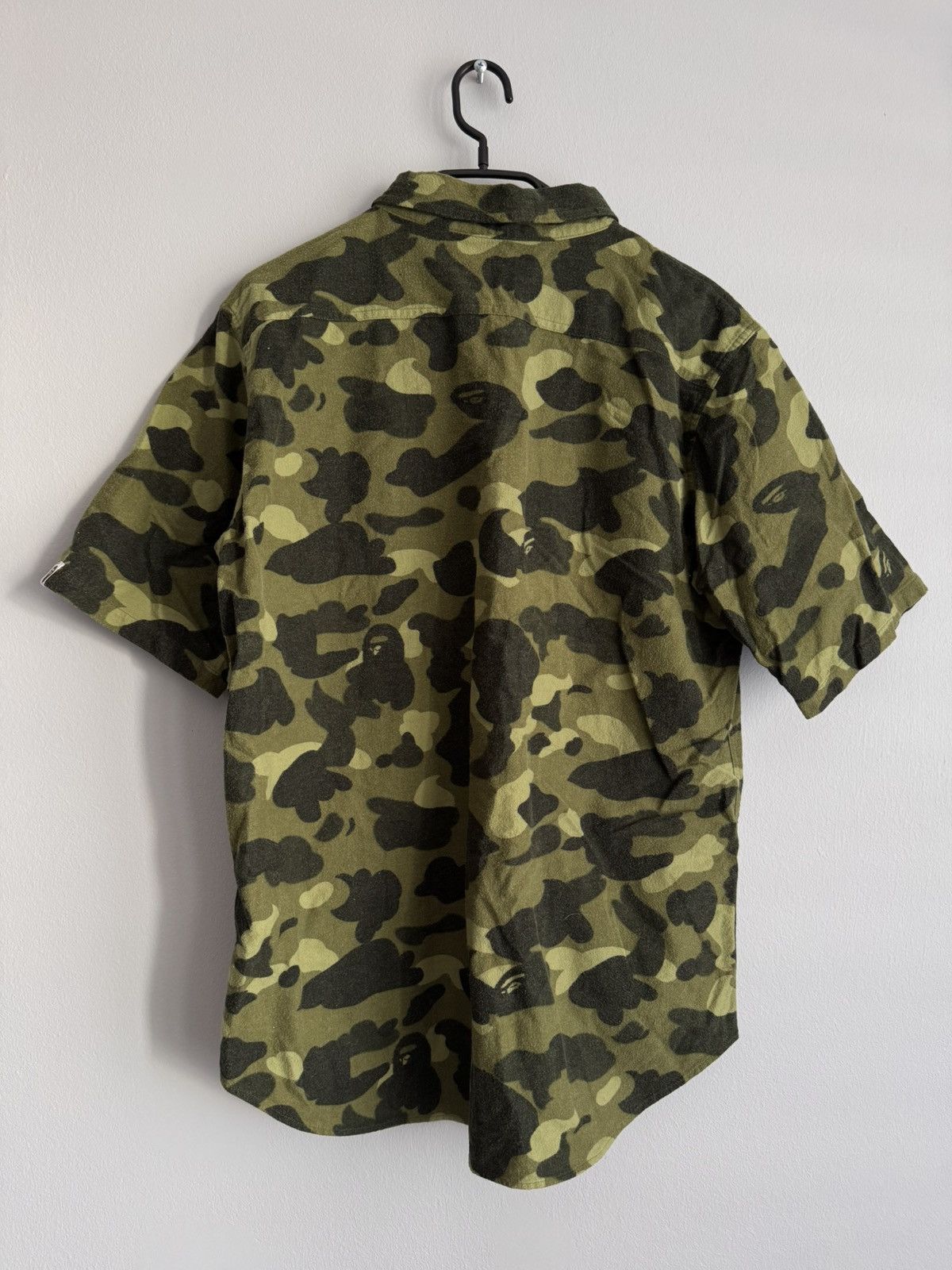 Bape A Bathing Ape Bape Camo Open Collar Shirt Size US L / EU 52-54 / 3 - 2 Thumbnail