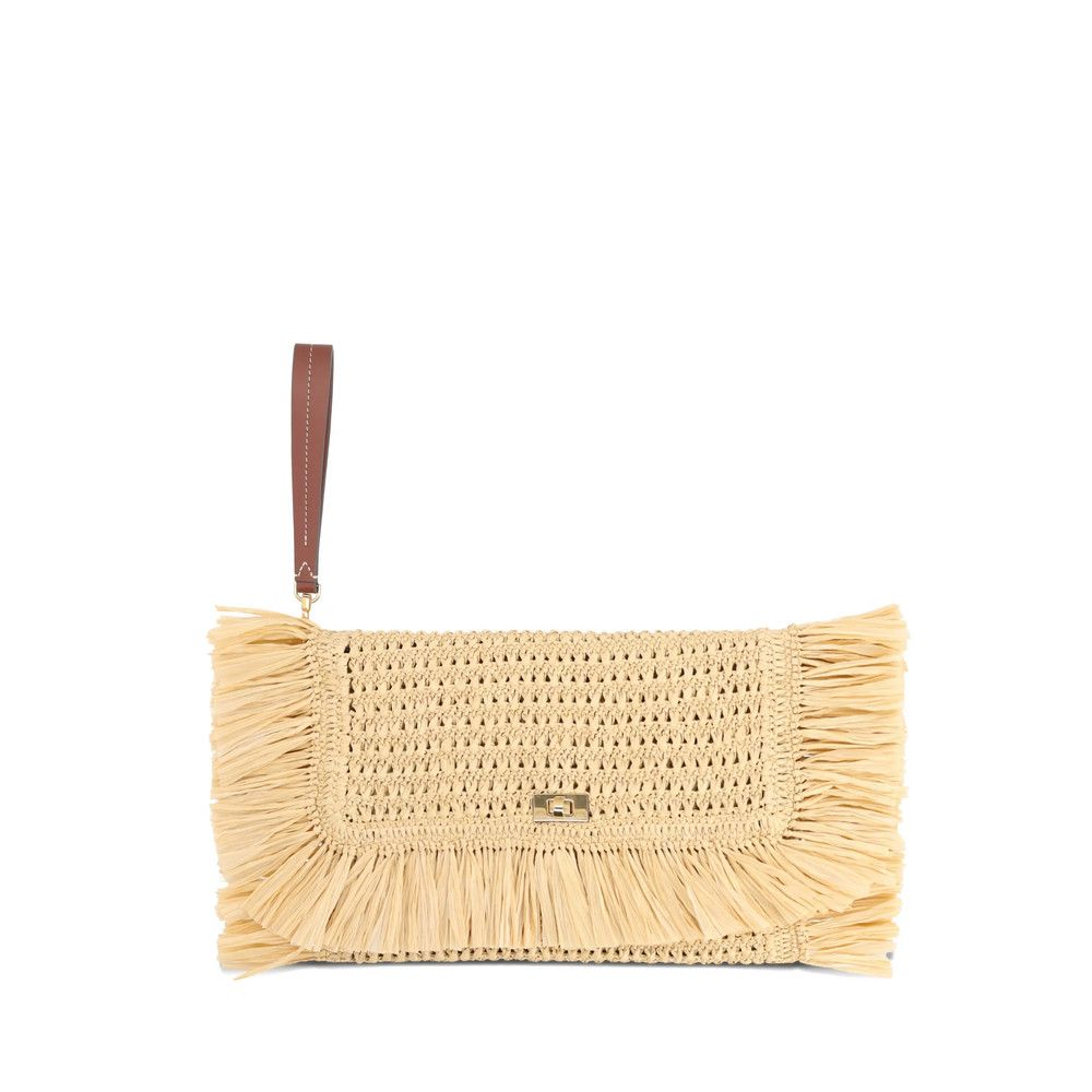 Anya Hindmarch Anya Hindmarch NEUTRALS Clutch Bags Size ONE SIZE - 1 Thumbnail