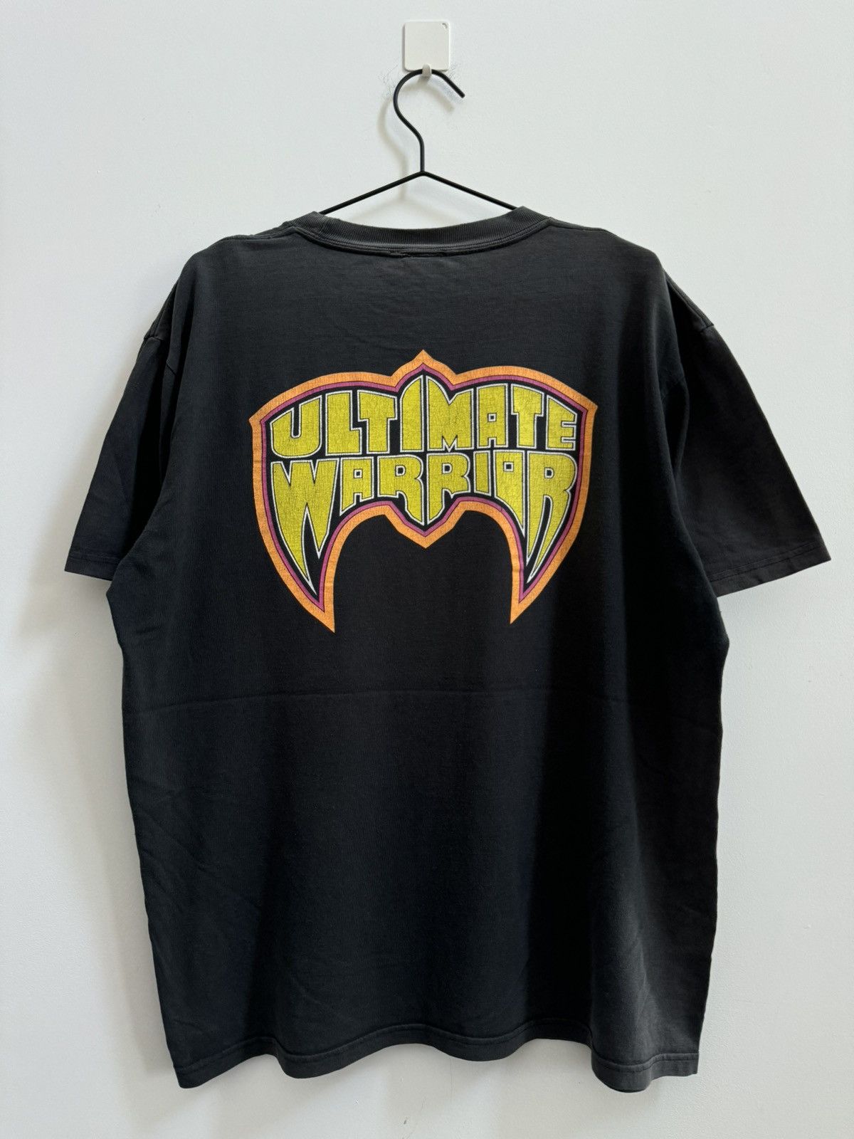 Vintage Vintage Ultimate Warrior Wrestling T-Shirt Size US XL / EU 56 / 4 - 3 Thumbnail