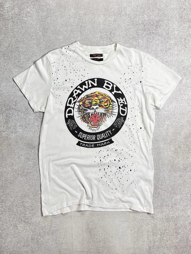 Ed Hardy Vintage Ed Hardy Tiger Tattoo T-shirt Y2K L Size US L / EU 52-54 / 3 - 1 Thumbnail