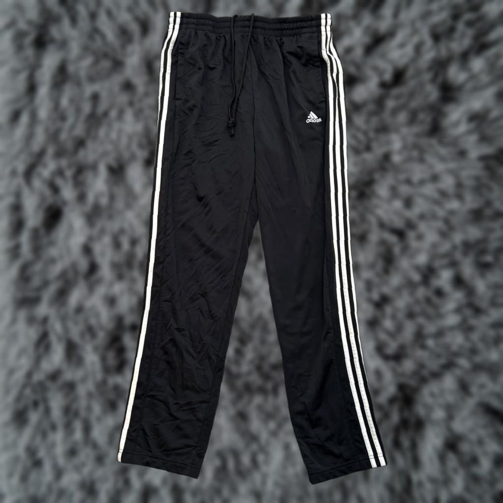 Adidas Adidas Pants Mens XL Black White Three Stripe Track Athletic 31x29 DW4426 AV008 Size US 36 / EU 52 - 1 Thumbnail