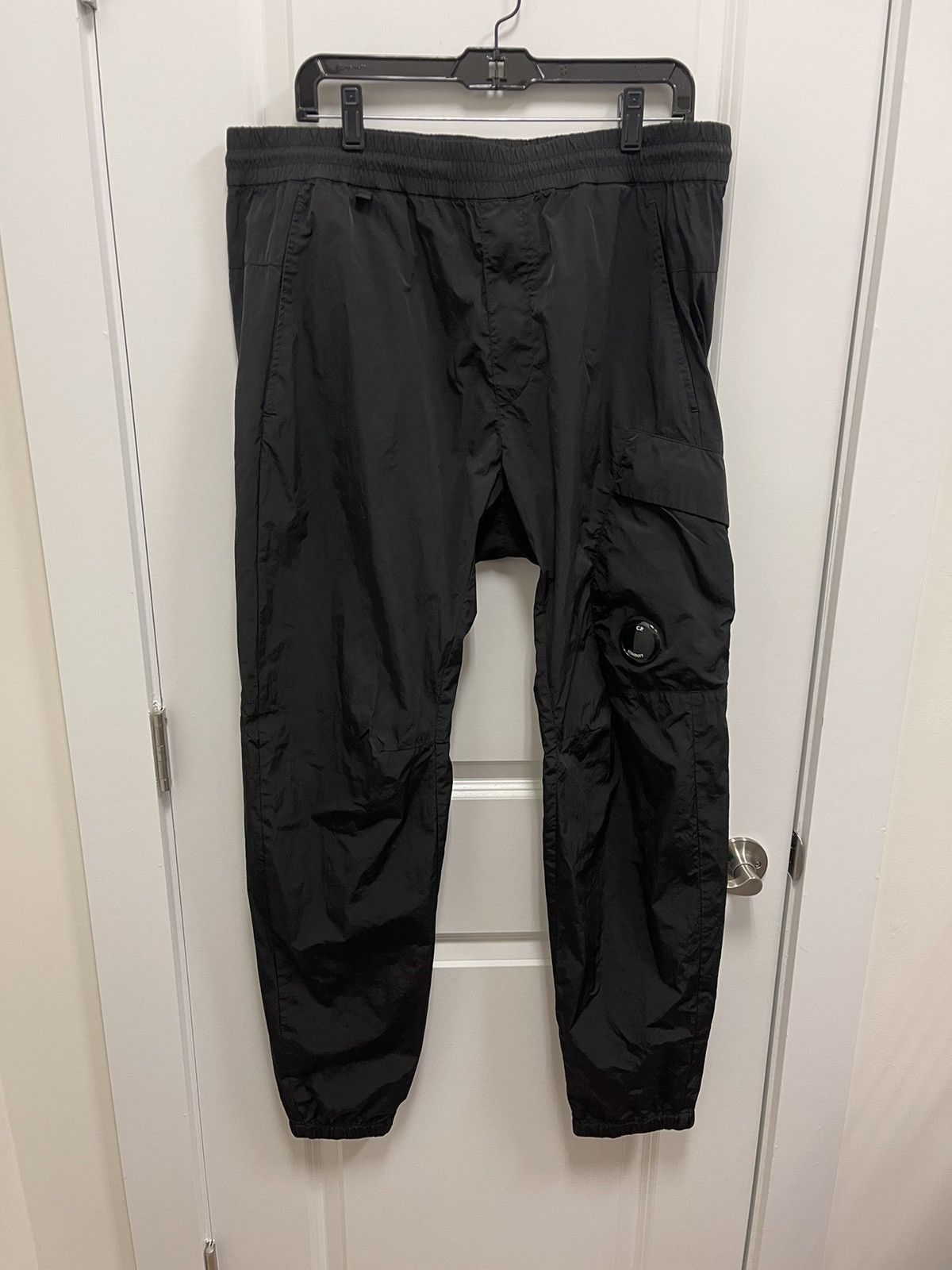 image of C P Company Nylon Pants in Black, Men's (Size 36)