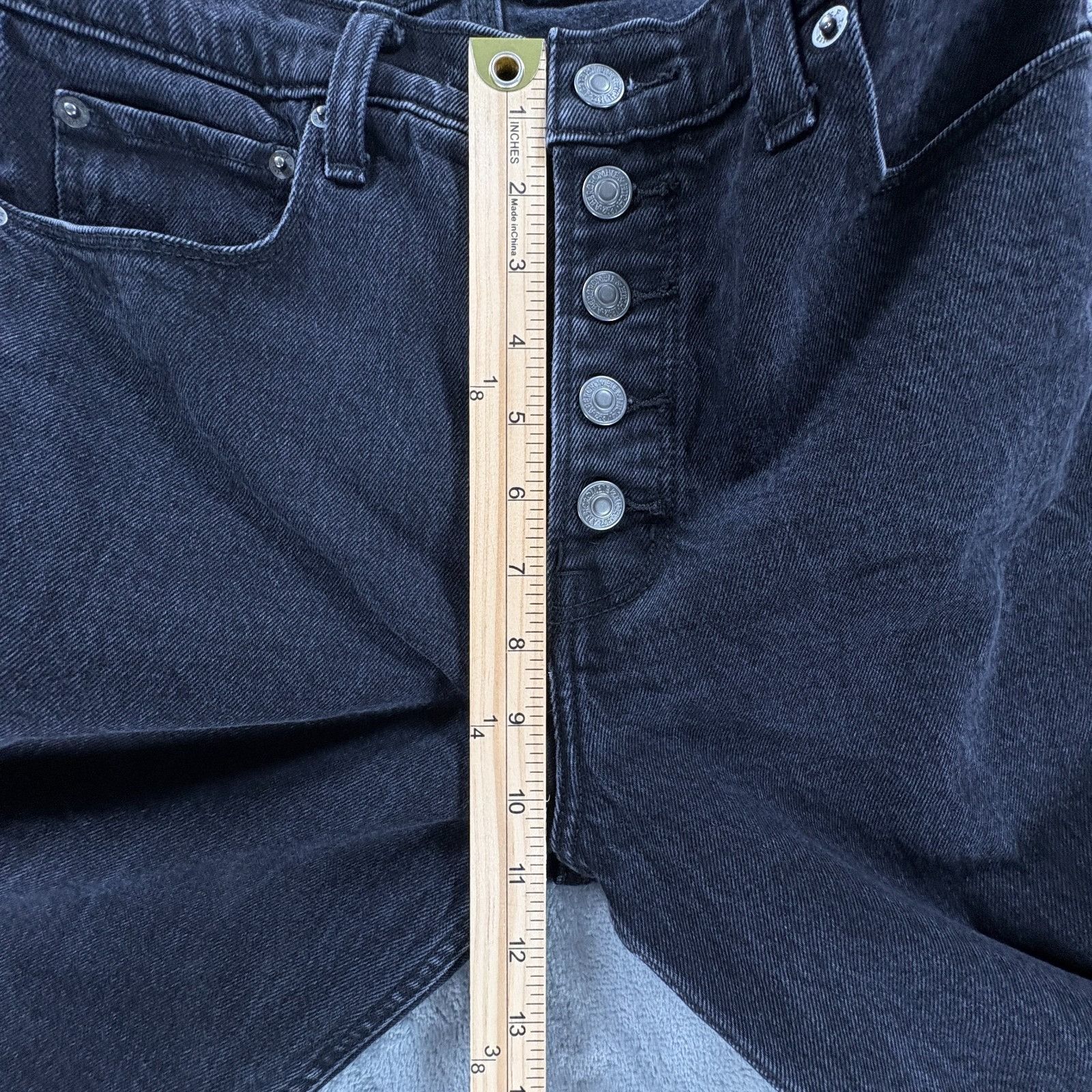 Abercrombie & Fitch Abercrombie Fitch Skinny High Rise Jeans Womens 29 8S Black Size 29" - 8 Thumbnail