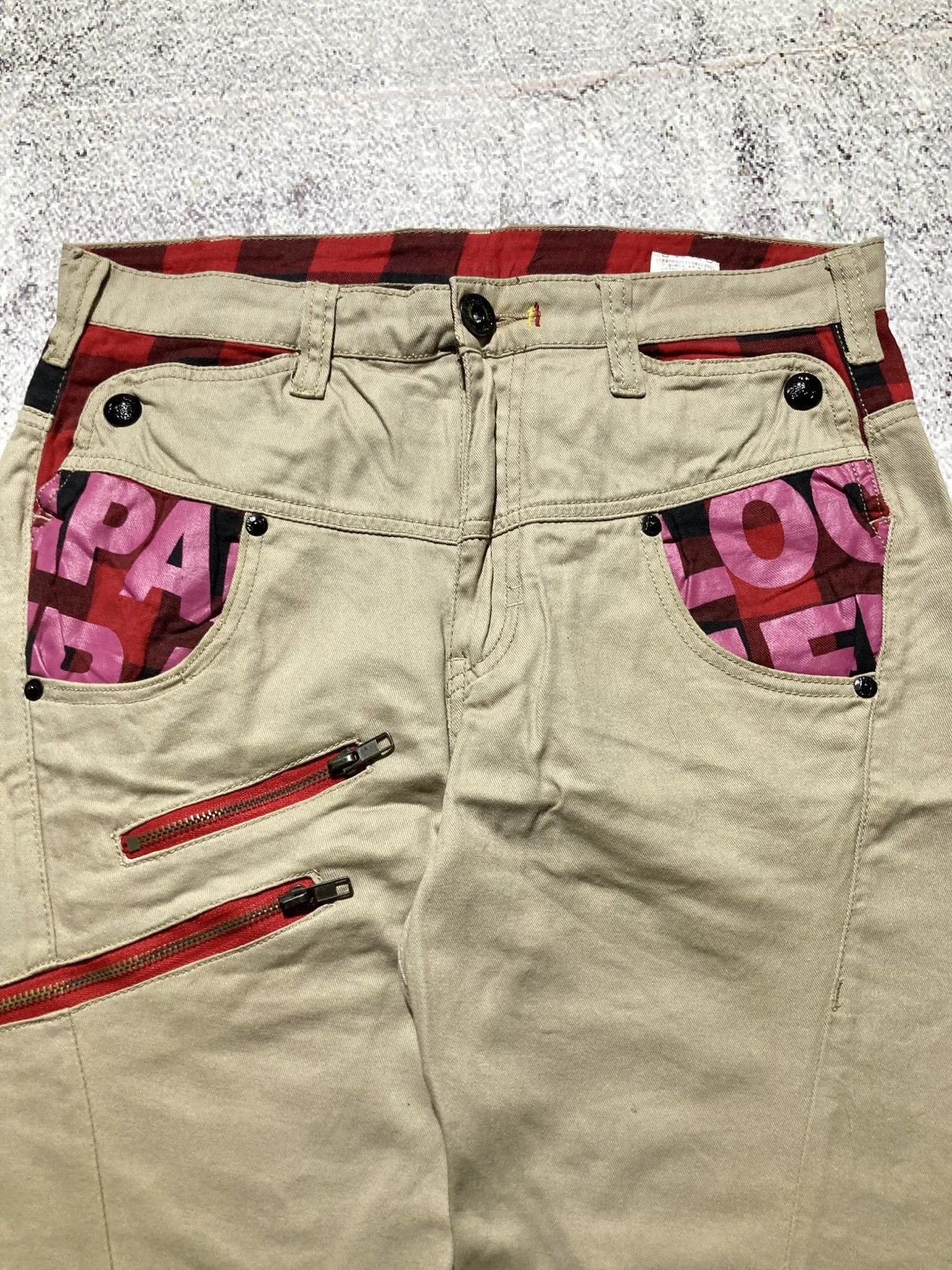 Japanese Brand 2000s Japanese Brand Biker Shortpants Punk Lgb Style Size US 29 - 2 Thumbnail