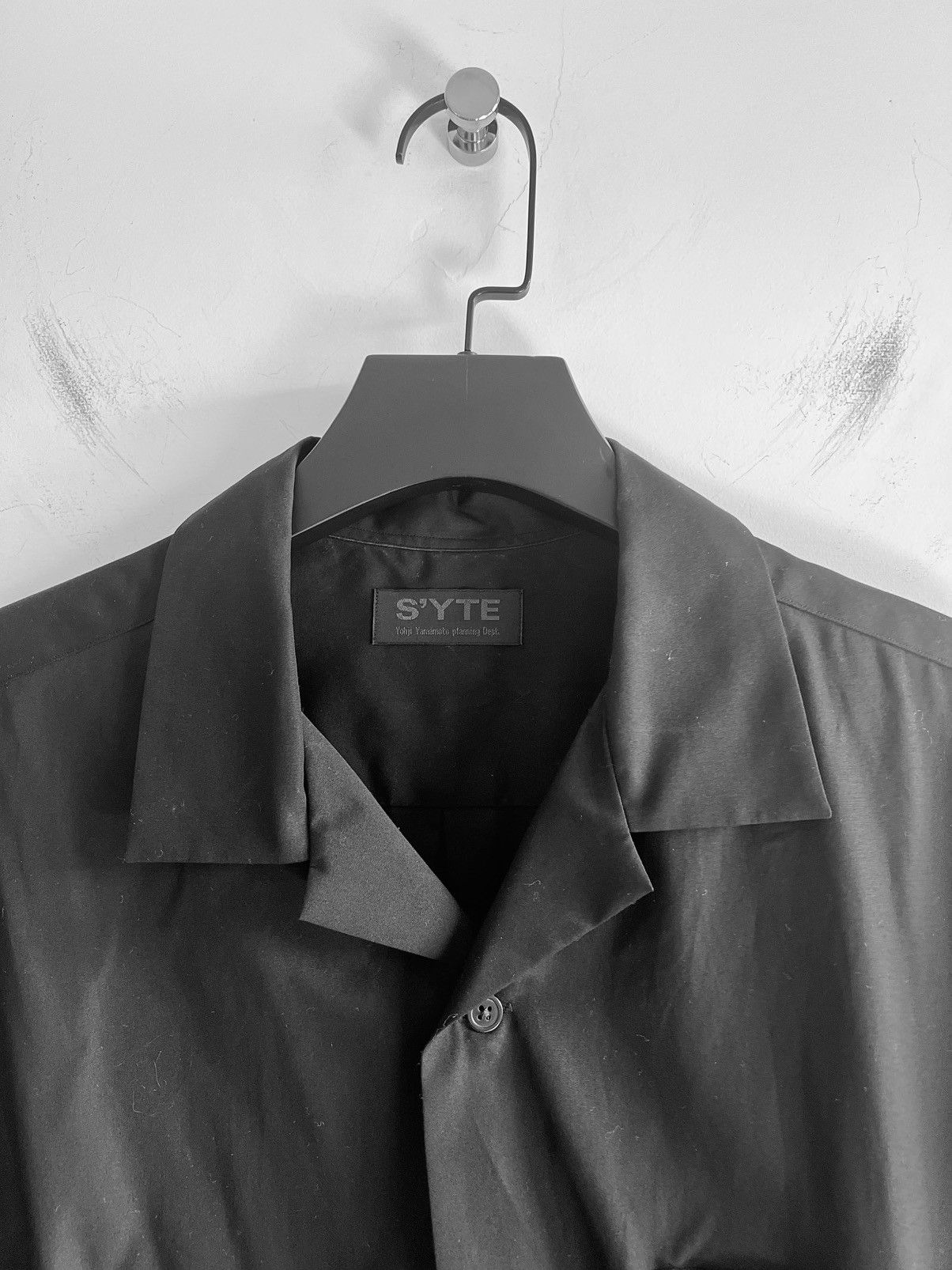 Yohji Yamamoto Yohji Yamamoto S'yte - 00/2 Broad Open Collar Shirt Size US L / EU 52-54 / 3 - 4 Thumbnail