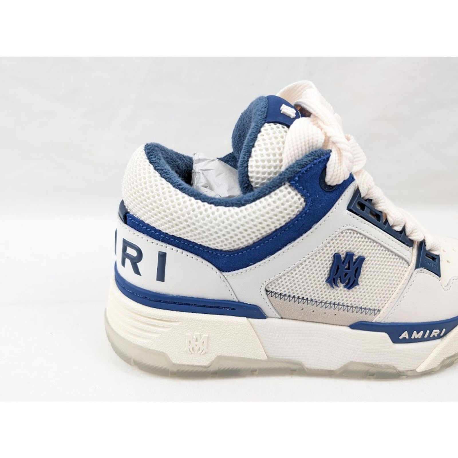 Amiri o1rshd1 Q:2 / MA-1 Low-Top Sneakers in Navy / White Size US 8 / EU 41 - 4 Thumbnail