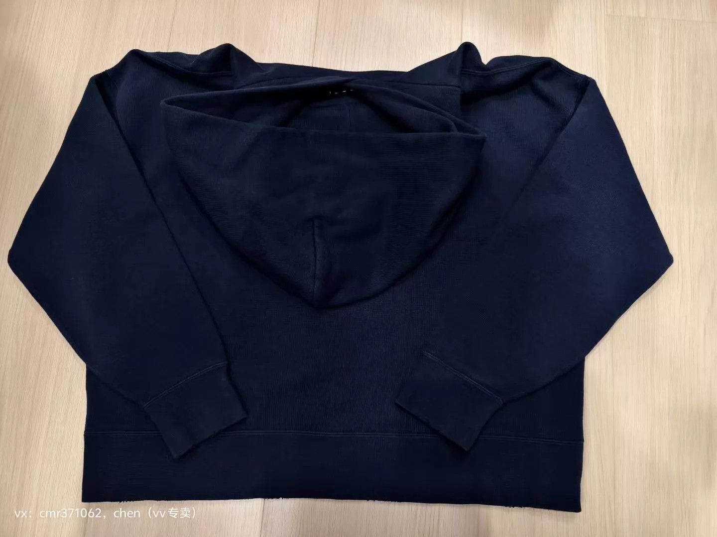 Visvim visvim 22ss amplus sb hoodie u.d navy 2 td uneven distressed Size US M / EU 48-50 / 2 - 5 Thumbnail