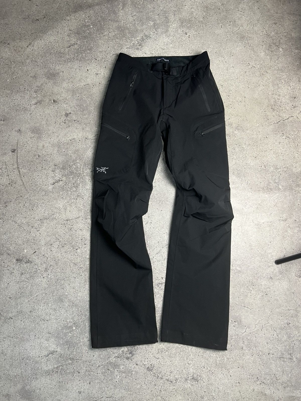 Arc'teryx Vintage Arcteryx Nylon Black Cargo Pants Travis Style Size 26" / US 2 / IT 38 - 6 Thumbnail