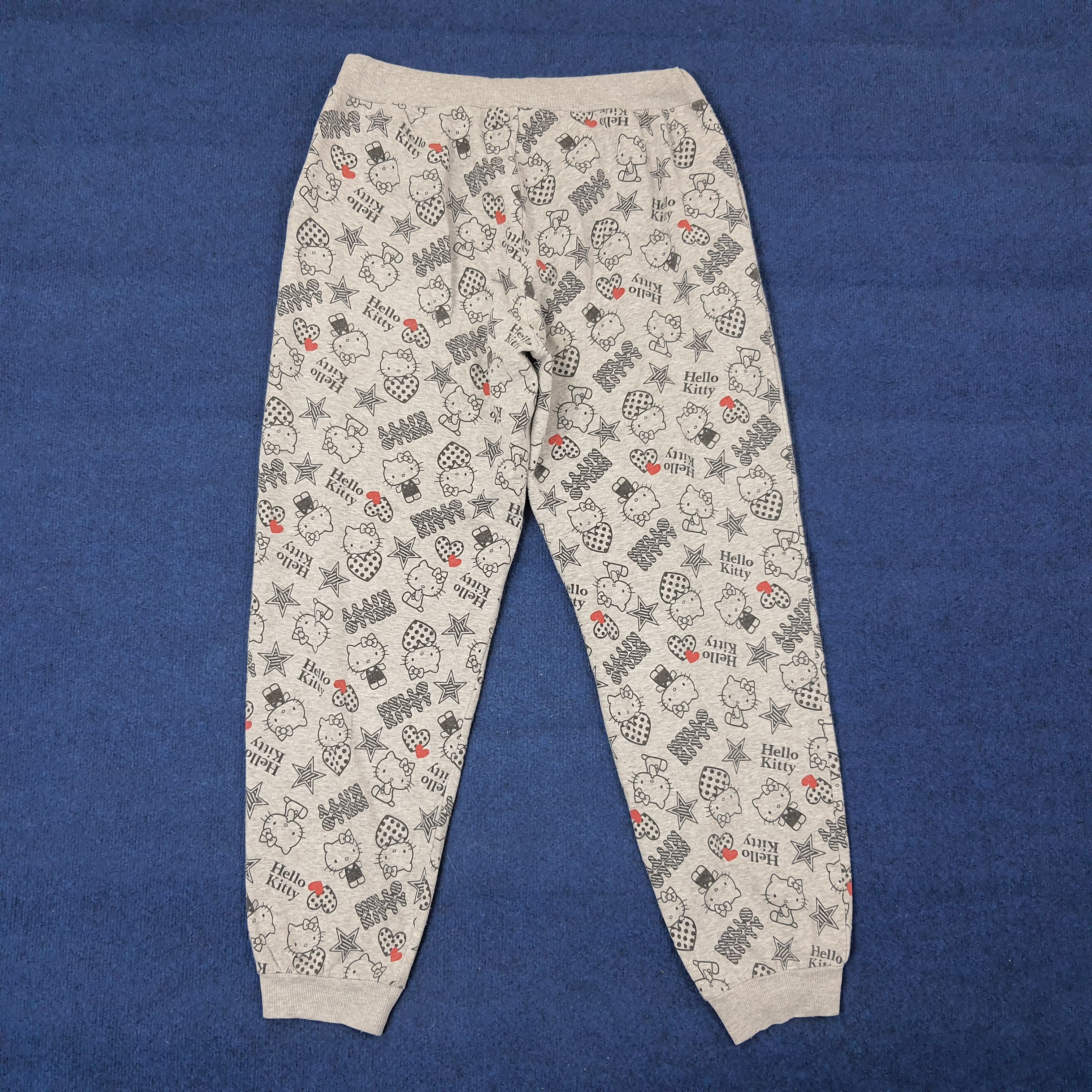 Japanese Brand Vintage Hello Kitty Sweatpants C244N2 Size 32" / US 10 / IT 46 - 4 Thumbnail