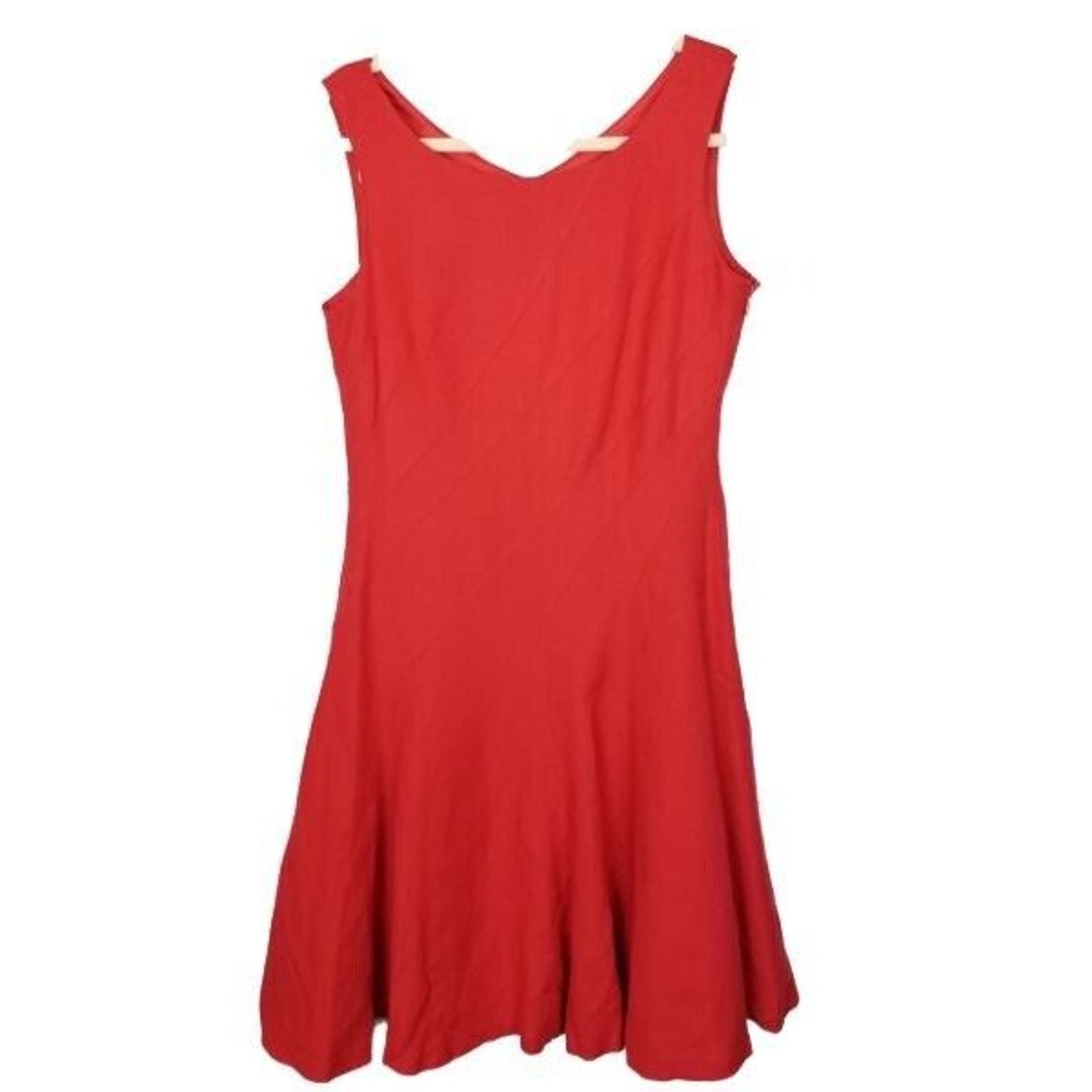 Calvin Klein Calvin Klein Womens Fit Flare A-Line Dress 6 Cocktail Party Size M / US 6-8 / IT 42-44 - 1 Thumbnail