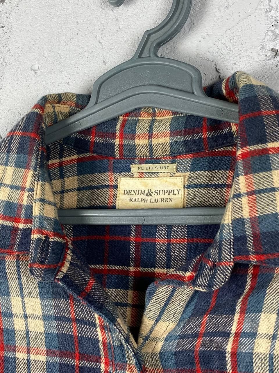 Denim & Supply Ralph Lauren × Polo Ralph Lauren × Vintage Denim And Supply Ralph Lauren Plaid Flannel Shirt Size US M / EU 48-50 / 2 - 4 Thumbnail