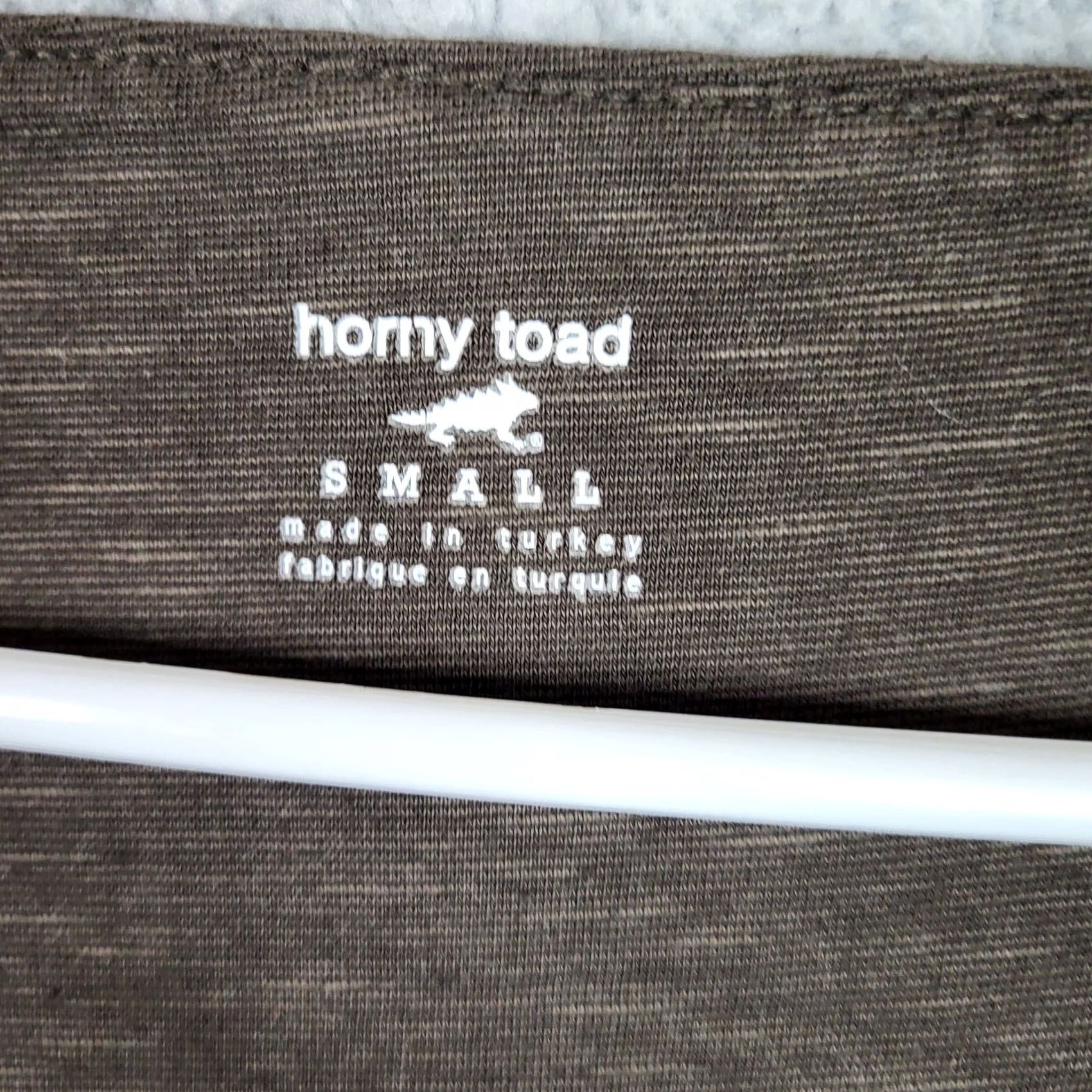 Vintage Horny Toad Women’s Brown V-Neck Elbow Sleeve A-Line Dress Size S Size S / US 4 / IT 40 - 4 Thumbnail