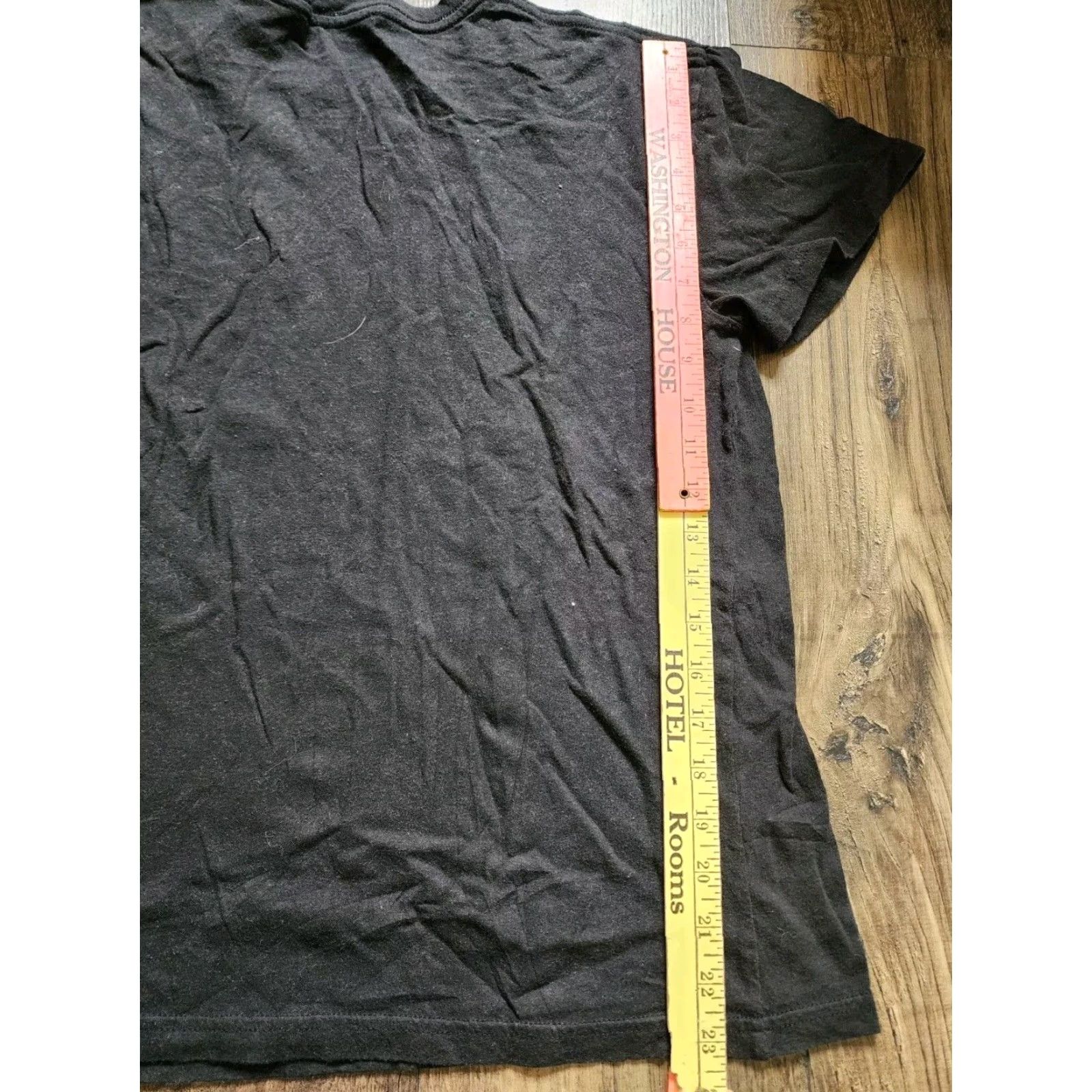 Vintage Def Leppard Band Tee Womens Black L Rock Music T Shirt Size L / US 10 / IT 46 - 2 Thumbnail