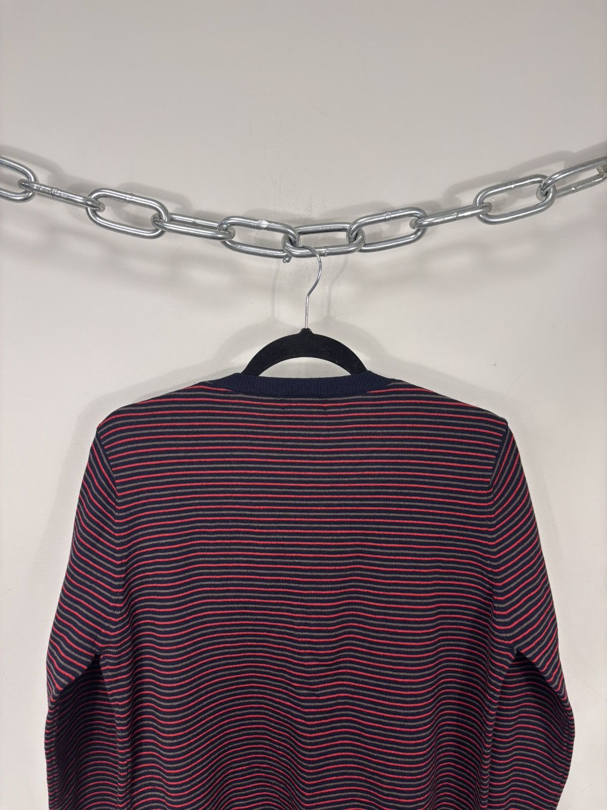 A.P.C. A.P.C. Men’s Multicolor Striped Wool Nylon Knit Sweater Size US L / EU 52-54 / 3 - 10 Thumbnail