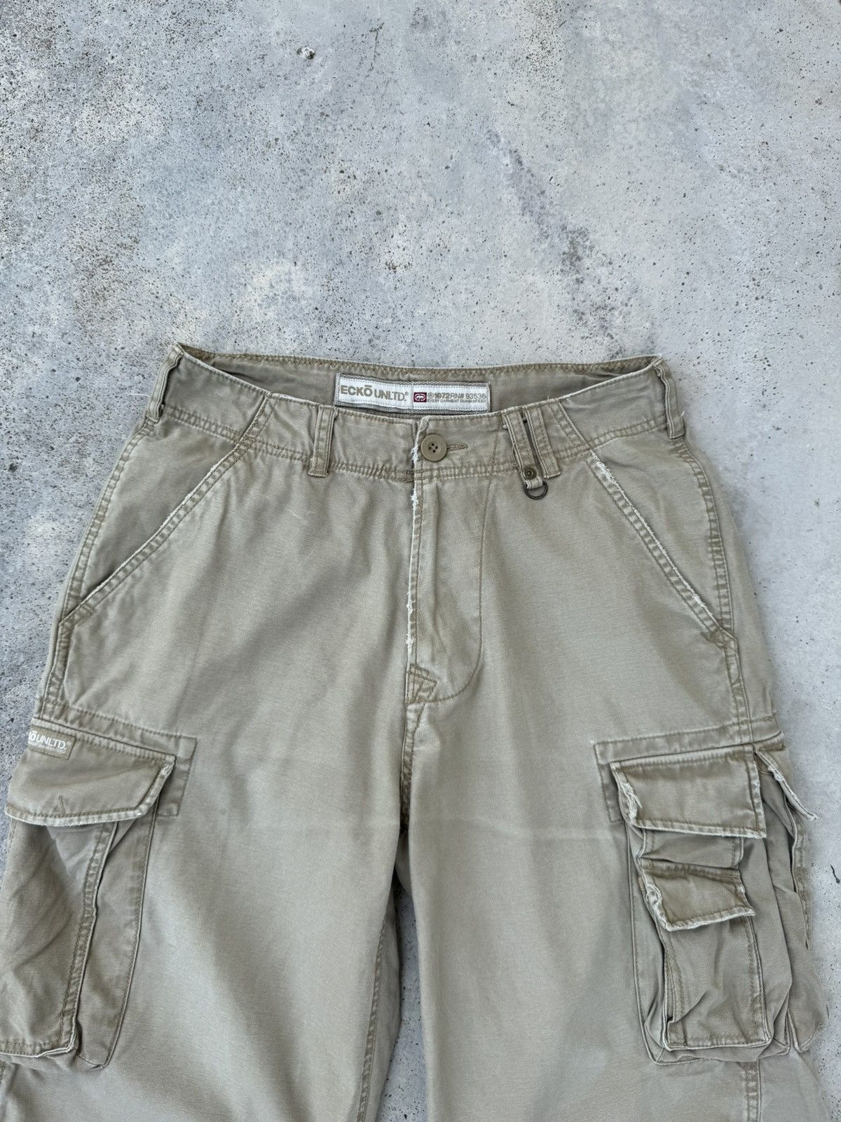 Ecko Unltd. 2000s Ecko Unlimited Multipocket y2k Cargos Short Size US 30 / EU 46 - 2 Thumbnail