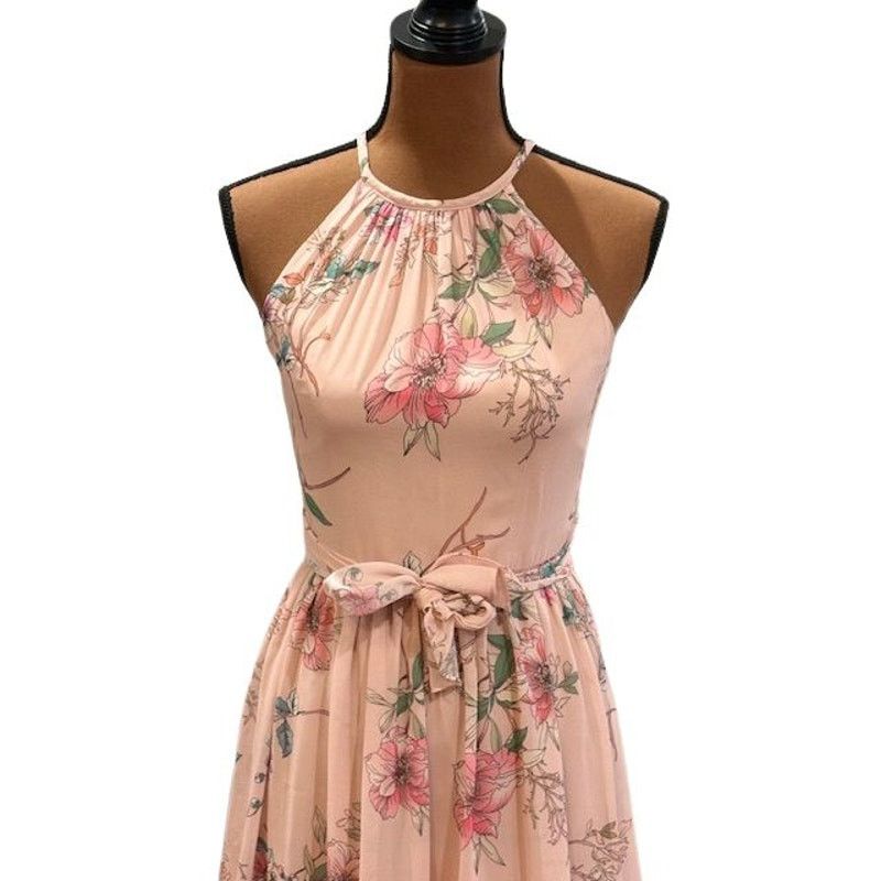 Monique Lhuillier Monique Lhuillier “Daniela” Floral Sleeveless Maxi Gown Size XL / US 12-14 / IT 48-50 - 2 Thumbnail
