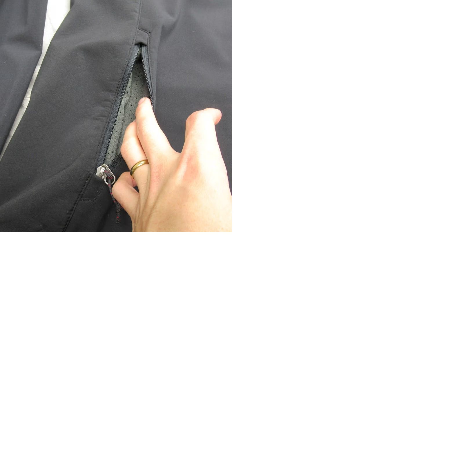 The North Face The North Face Jacket Mens L Black Softshell Full Zip Windbreaker Fleece Lined Zip Pocket Regular Casual Mens Size US L / EU 52-54 / 3 - 9 Thumbnail