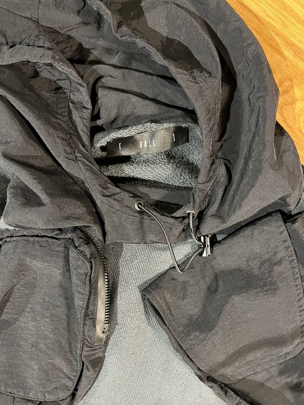 Gall Gall Laboratories schism avant-garde bio-organic raw hoodie Size US M / EU 48-50 / 2 - 3 Thumbnail