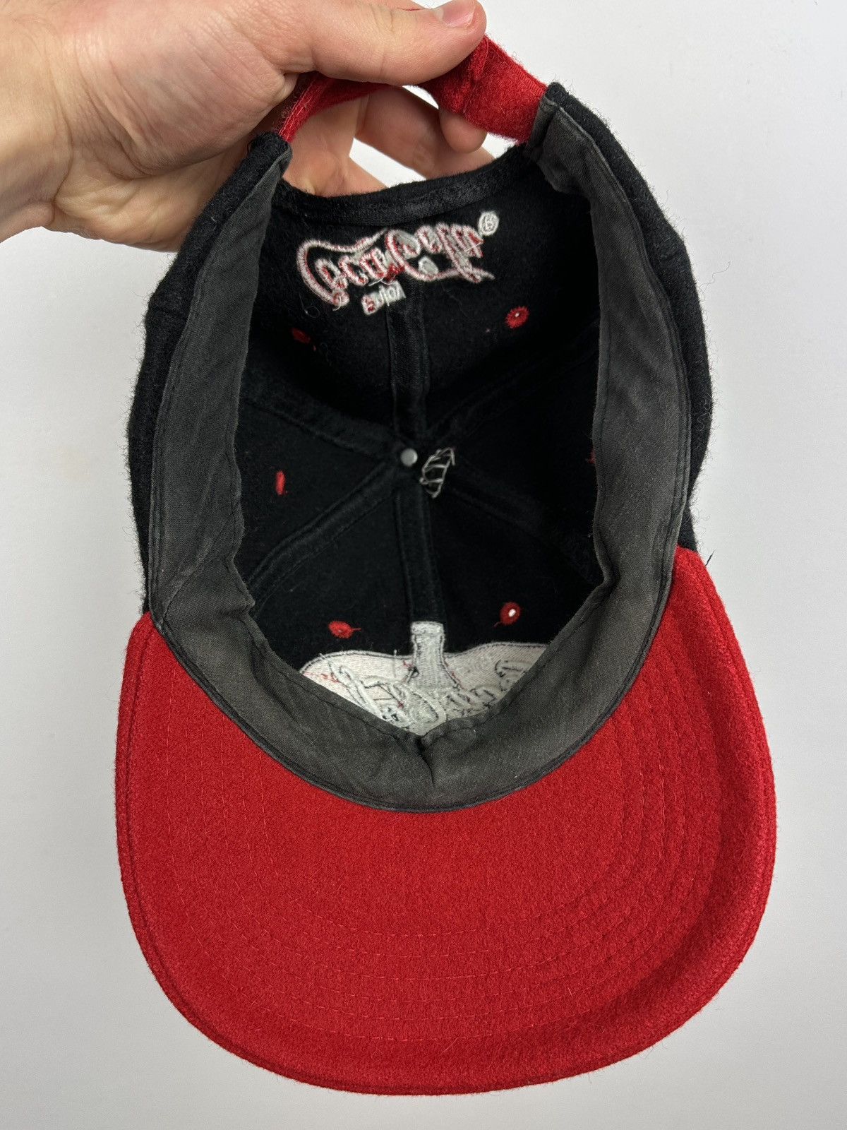 Coca Cola × Vintage Vintage 90’s Coca Cola Promo Wool Cap Size ONE SIZE - 9 Thumbnail