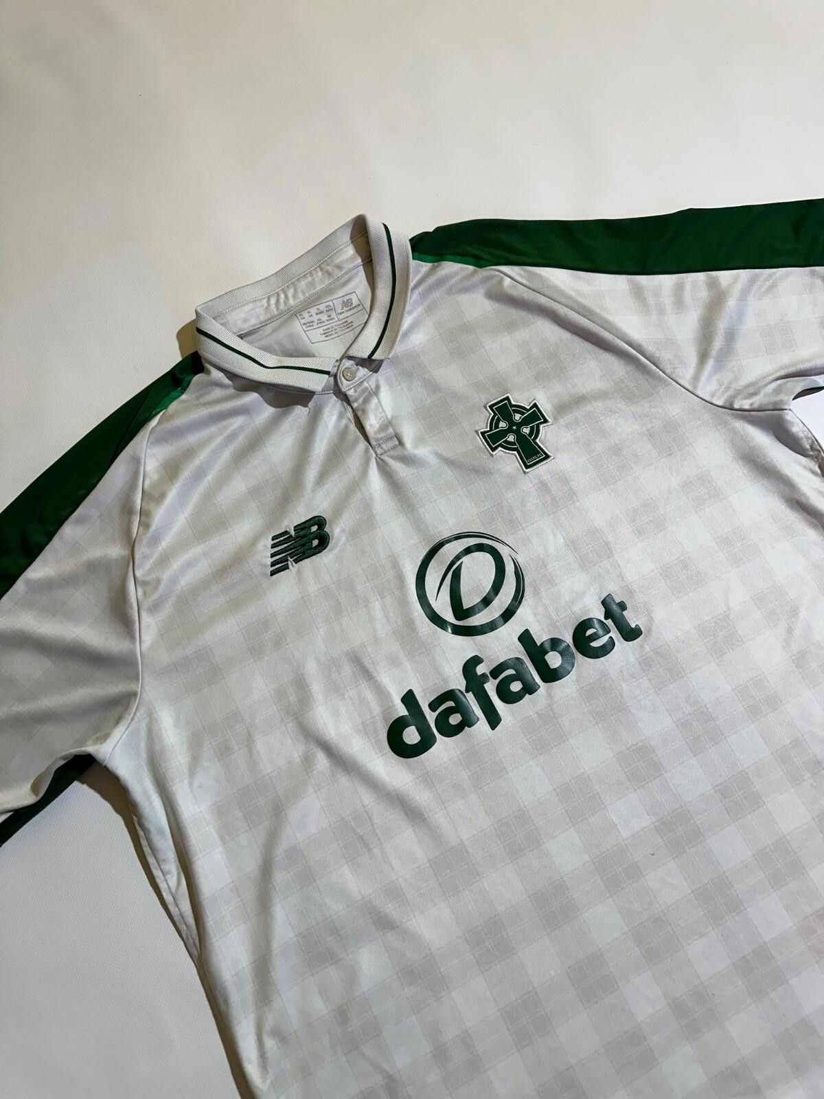 New Balance CELTIC 2018 2019 AWAY SHIRT FOOTBALL SOCCER JERSEY Size US XL / EU 56 / 4 - 2 Thumbnail