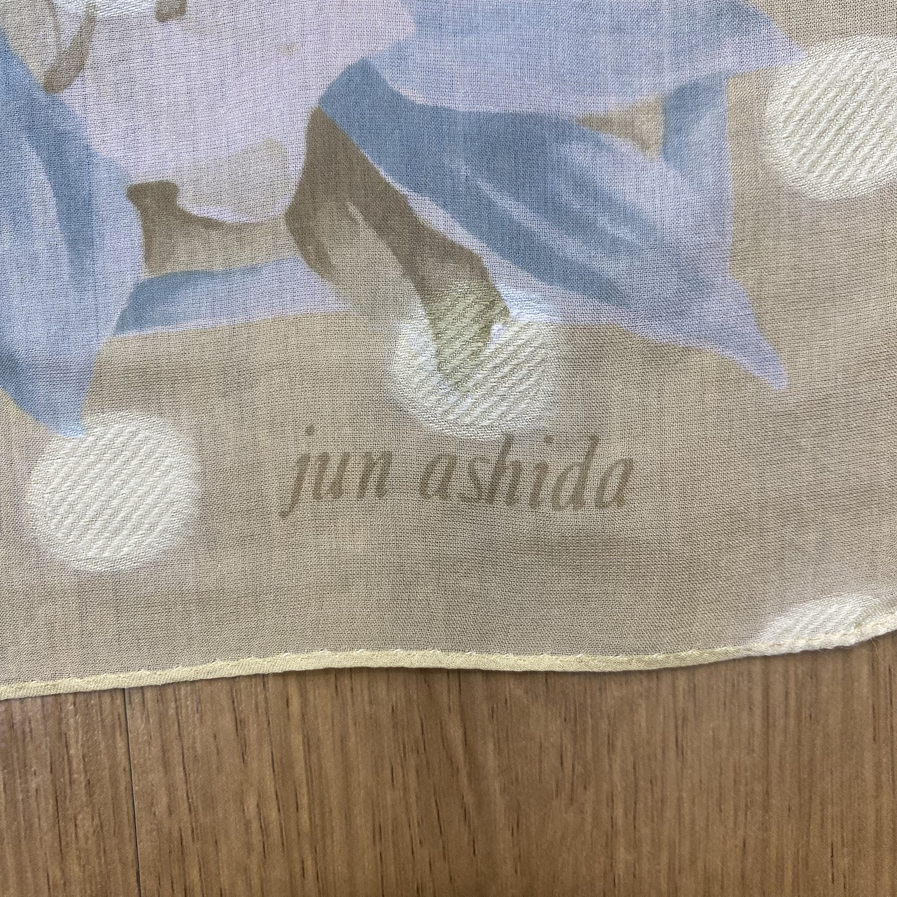 Designer × Japanese Brand × Vintage Vintage 90s Jun ashida Silk Scarf SSC213 Size ONE SIZE - 3 Thumbnail