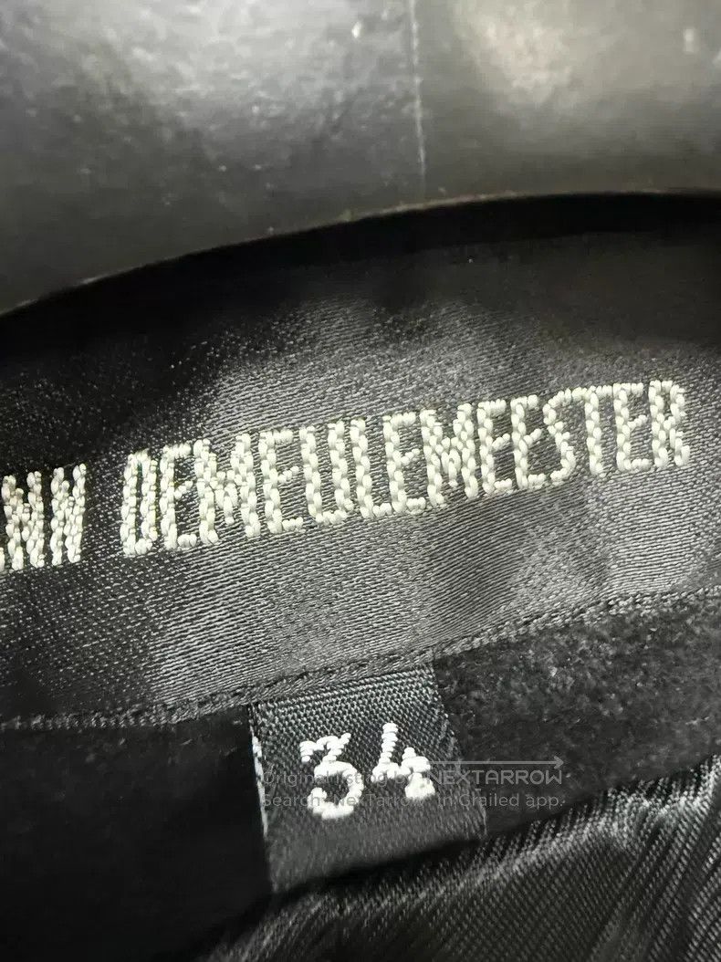 Ann Demeulemeester Ann Demeulemeester Waist Cinched Distressed Sheepskin Blaz Size XXS / US 00 / IT 34 - 6 Thumbnail