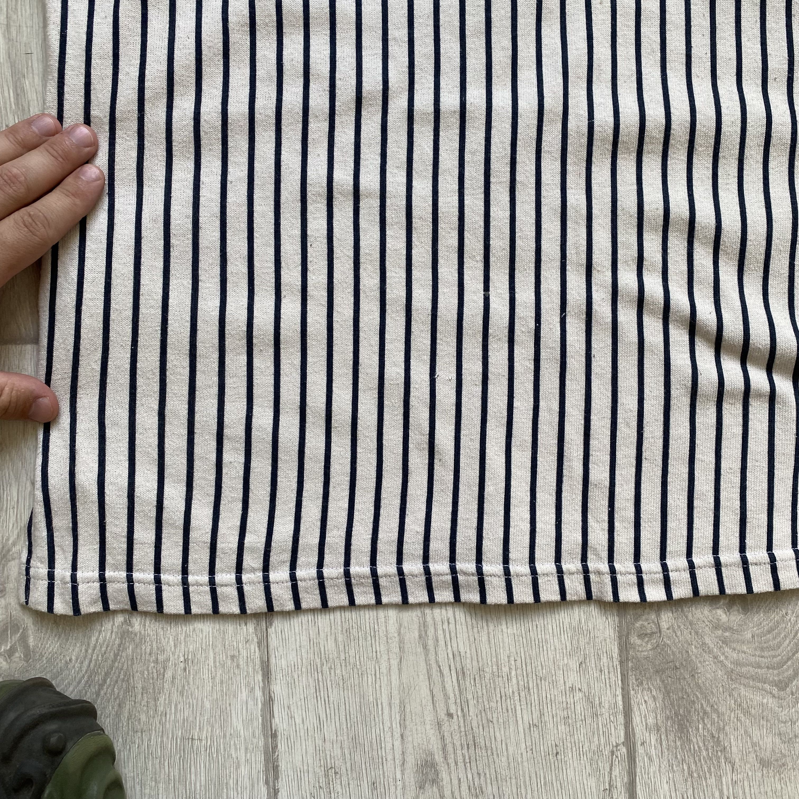 MLB Vintage 90s USA baseball jersey Striped Polo Mlb yankees Size US L / EU 52-54 / 3 - 7 Thumbnail