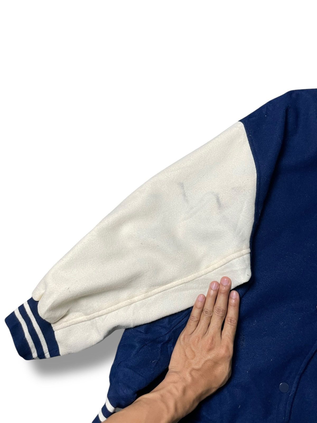 Japanese Brand Earth Music&Ecology Varsity Jacket (58) Size US XL / EU 56 / 4 - 9 Thumbnail