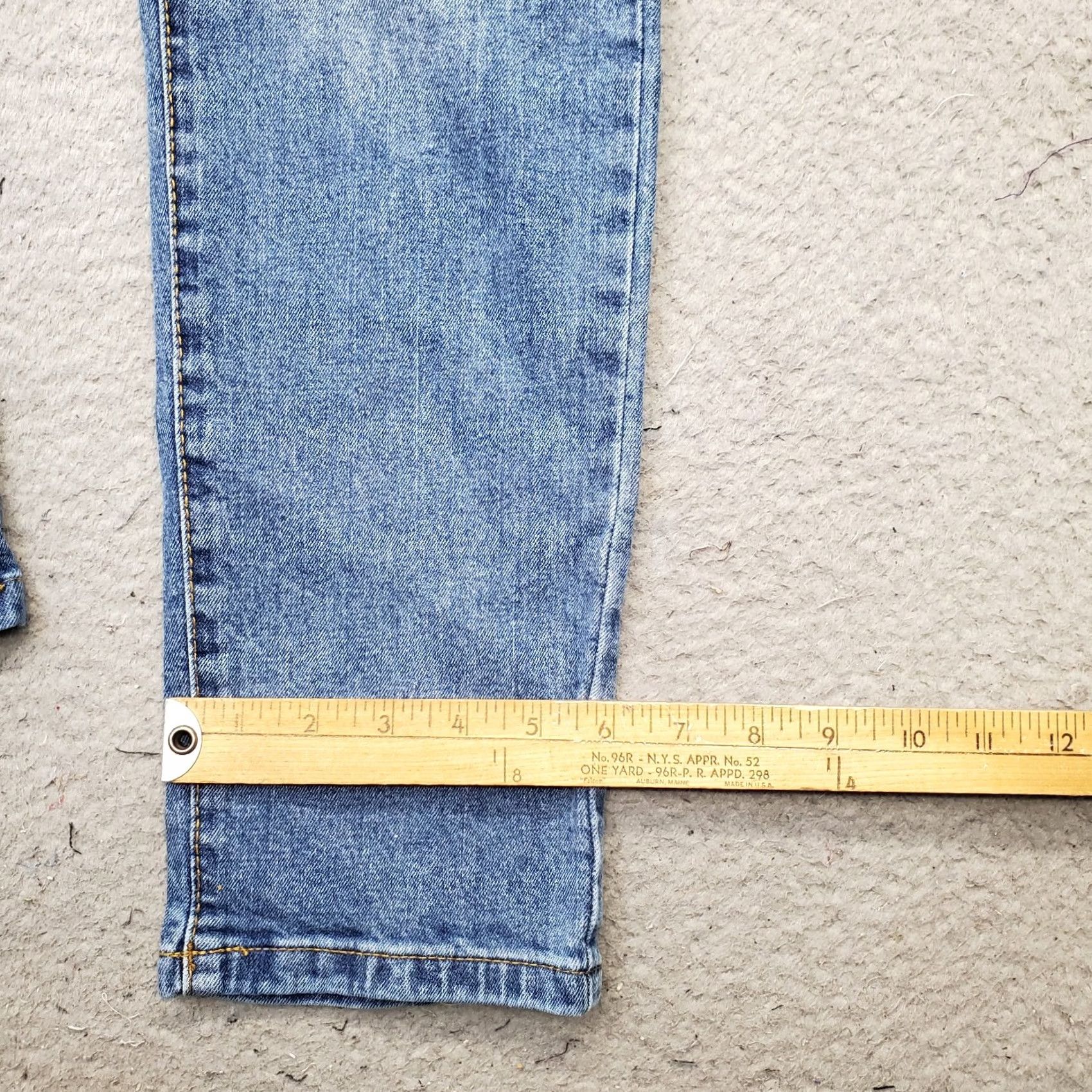 Cotton On Cotton On Womens 4 Jeans Main Mom Straight Denim Stretch Blue 5-Pocket Regular Inseam 26.5" Light Wash Vintage: No Size 27" / US 4 / IT 40 - 5 Thumbnail