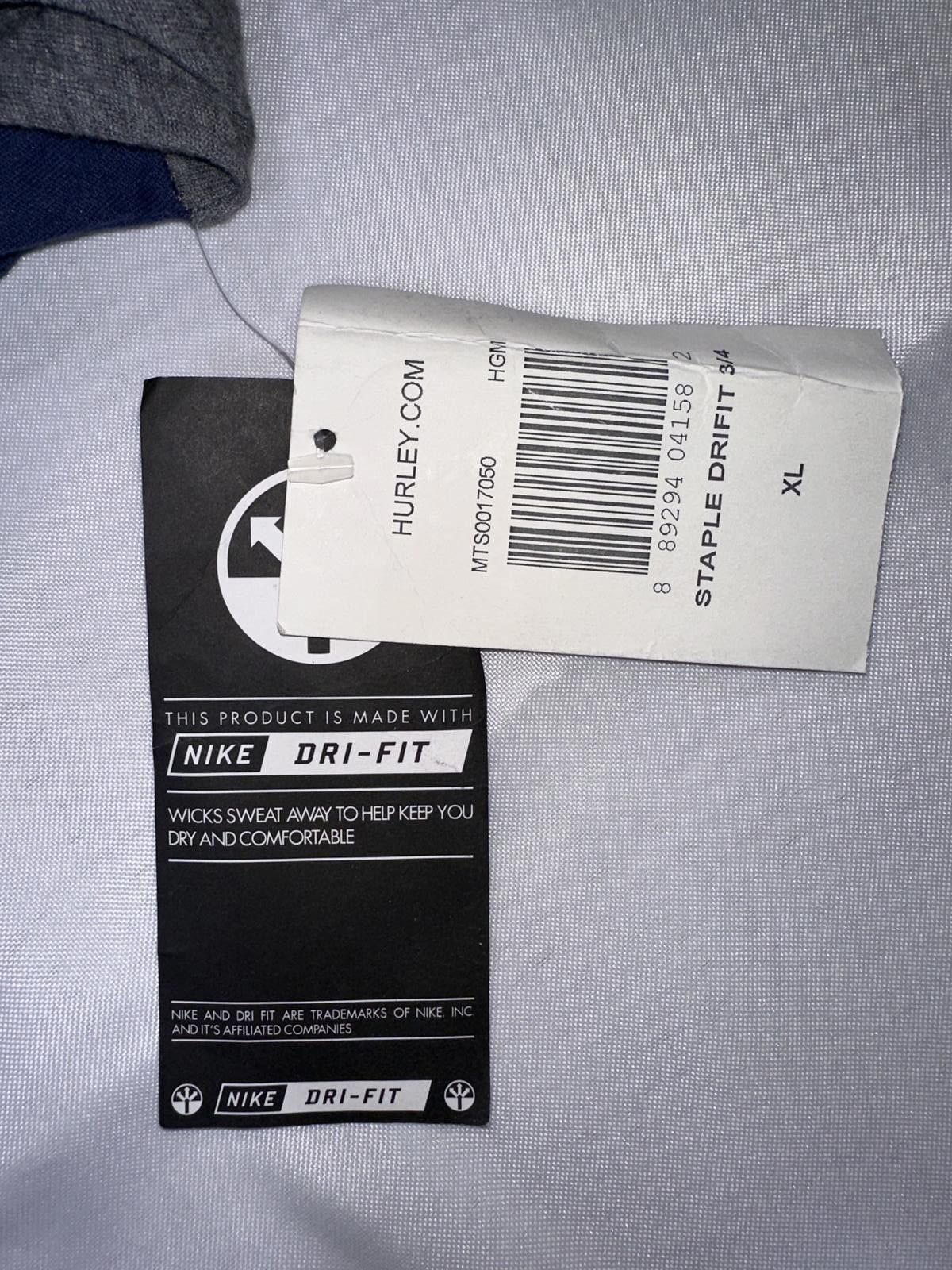 Hurley Hurley Men’s Nike Dri-Fit 3/4 Sleeve T-Shirt Size US L / EU 52-54 / 3 - 10 Thumbnail
