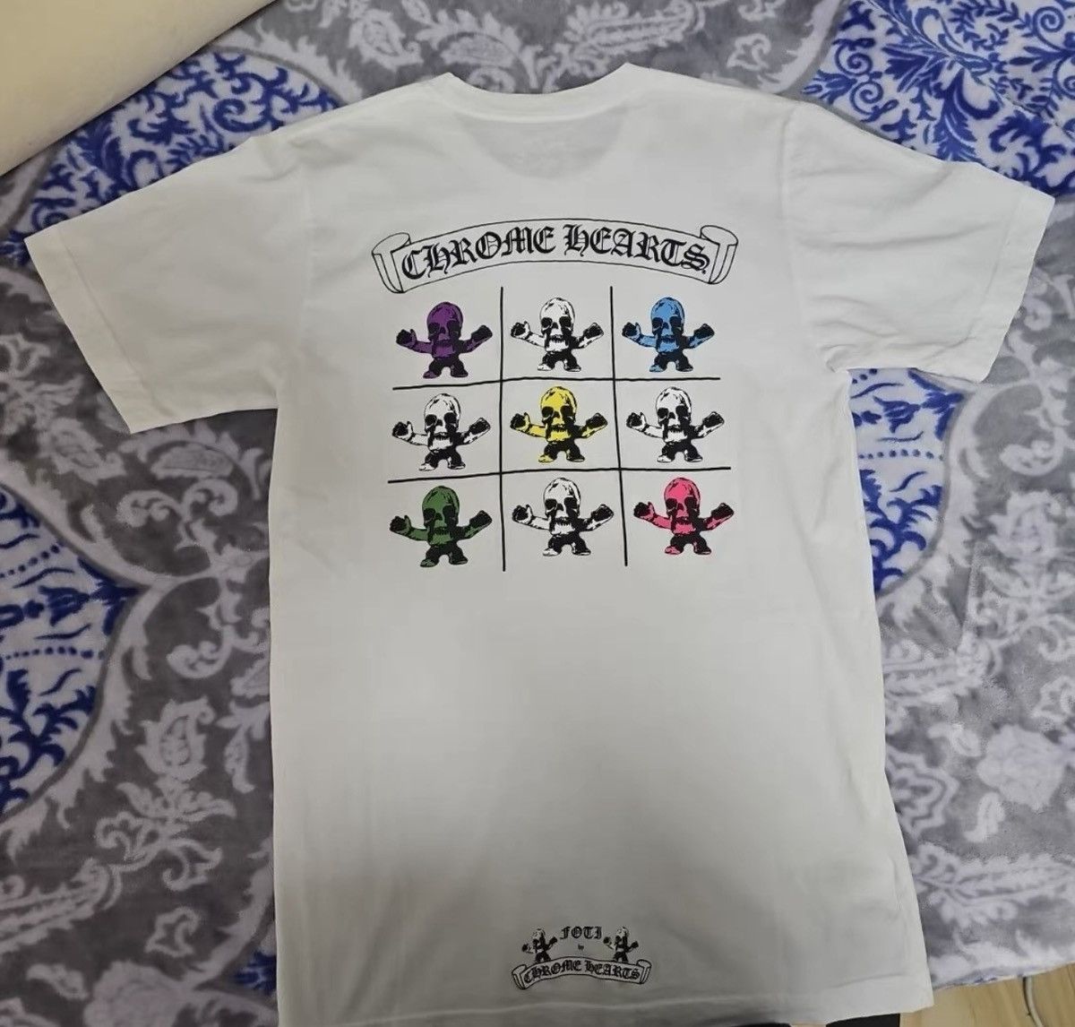Chrome Hearts Chrome Hearts Foti Grid Pattern T shirt Size US S / EU 44-46 / 1 - 1 Thumbnail