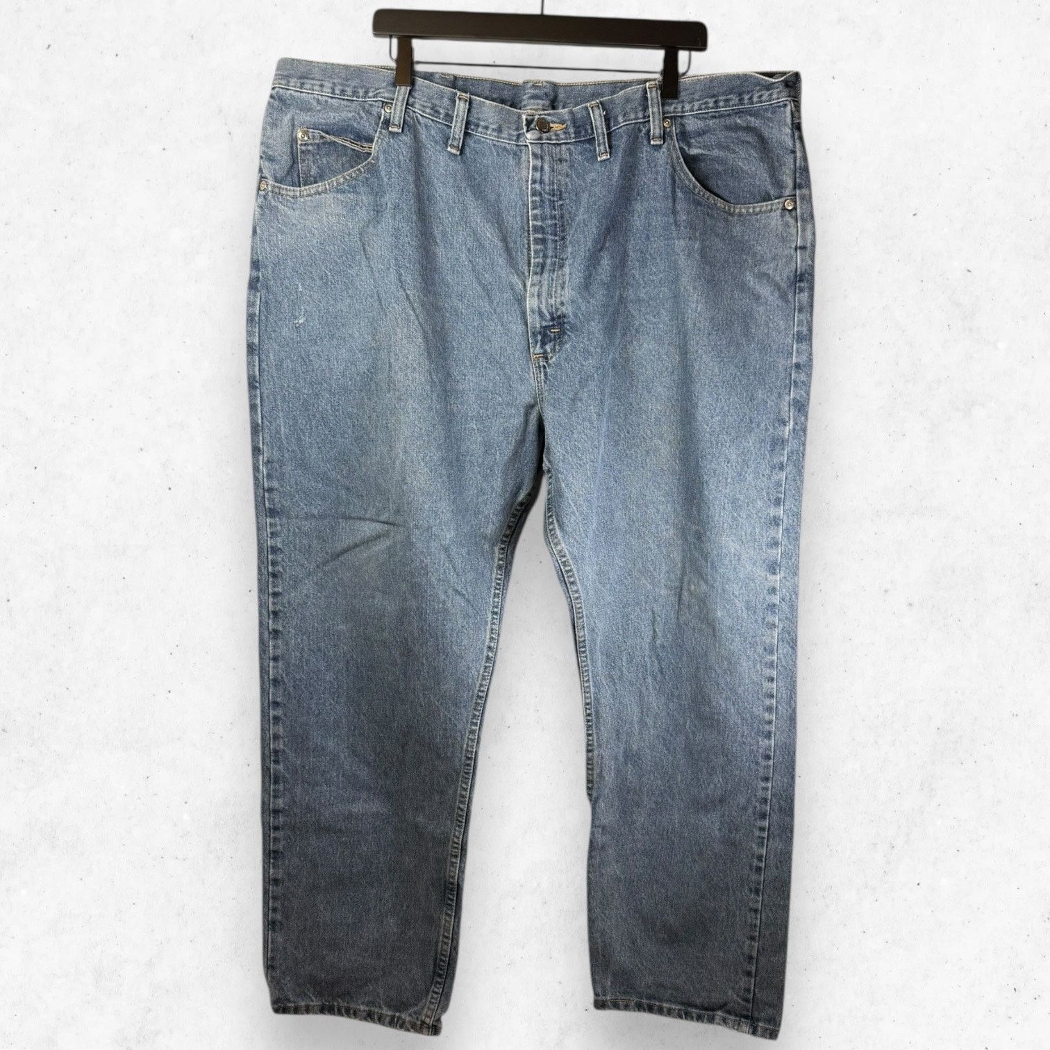 Wrangler Wrangler/Red Head 2 Work Jeans Men's 44x30 Fair Condition Size US 44 / EU 60 - 1 Thumbnail