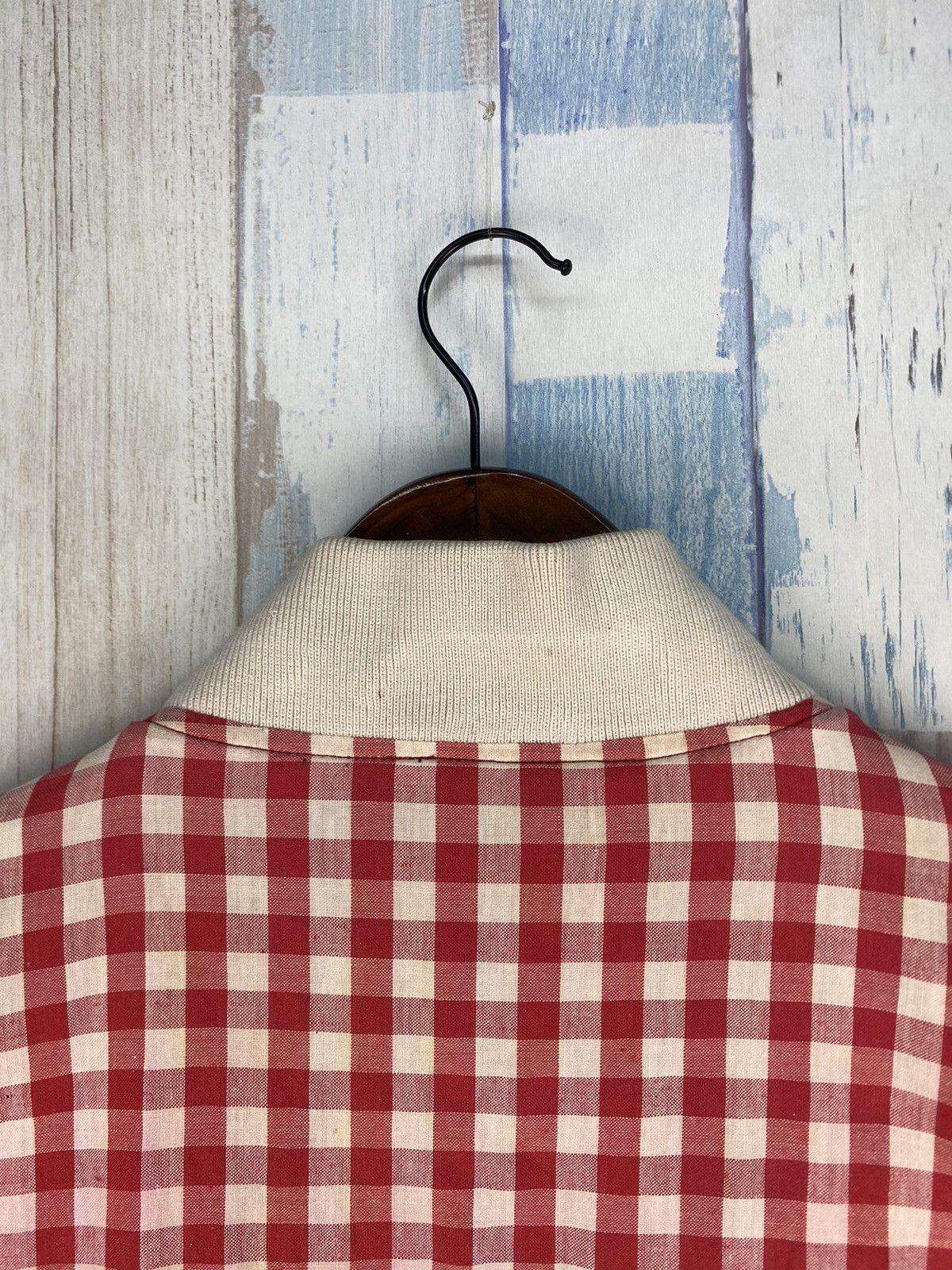 Vintage Vintage 1993 James Dean Gingham Bomber Jacket Size US M / EU 48-50 / 2 - 18 Thumbnail